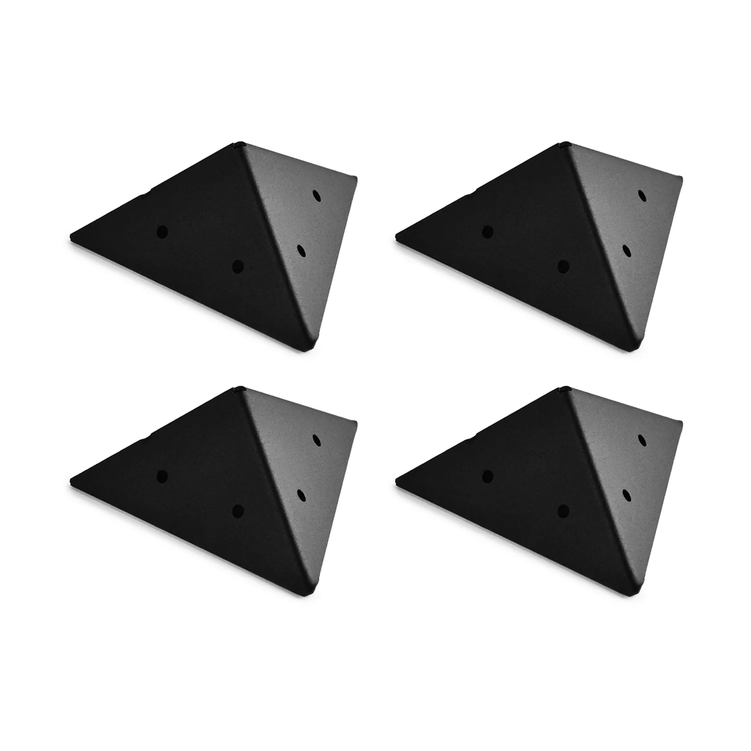 Steel Pyramid 10cm Corner Bracket (Pack of 4 Brackets) - Image 10