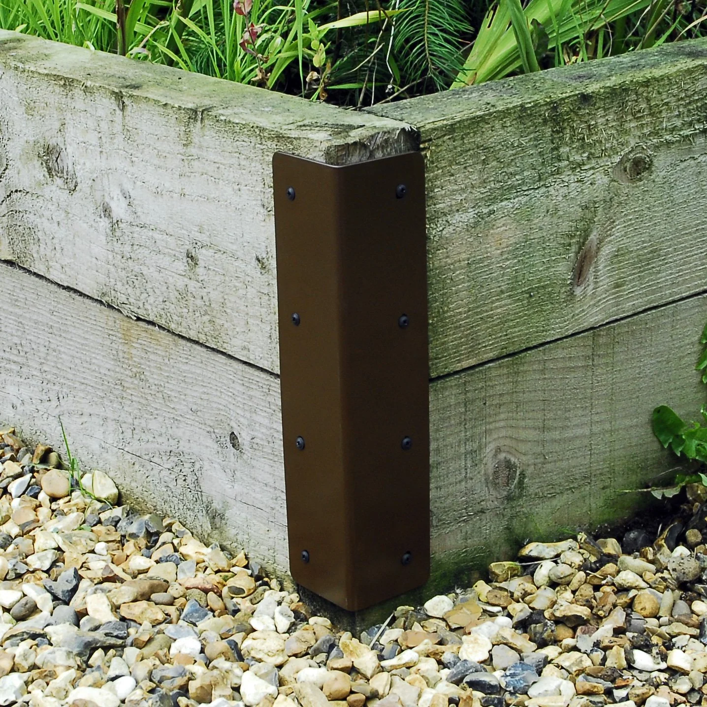 2-Tier Large External Corner Railway Sleeper Bracket (Pack of 4 Brackets) - Image 4