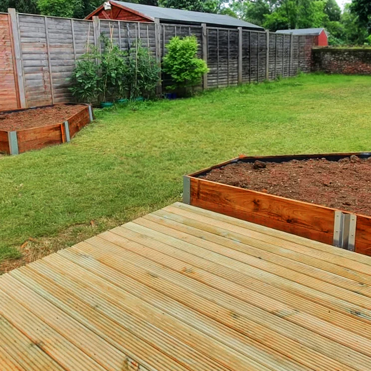 2-Tier Straight Railway Sleeper Bracket with Stake - Image 9