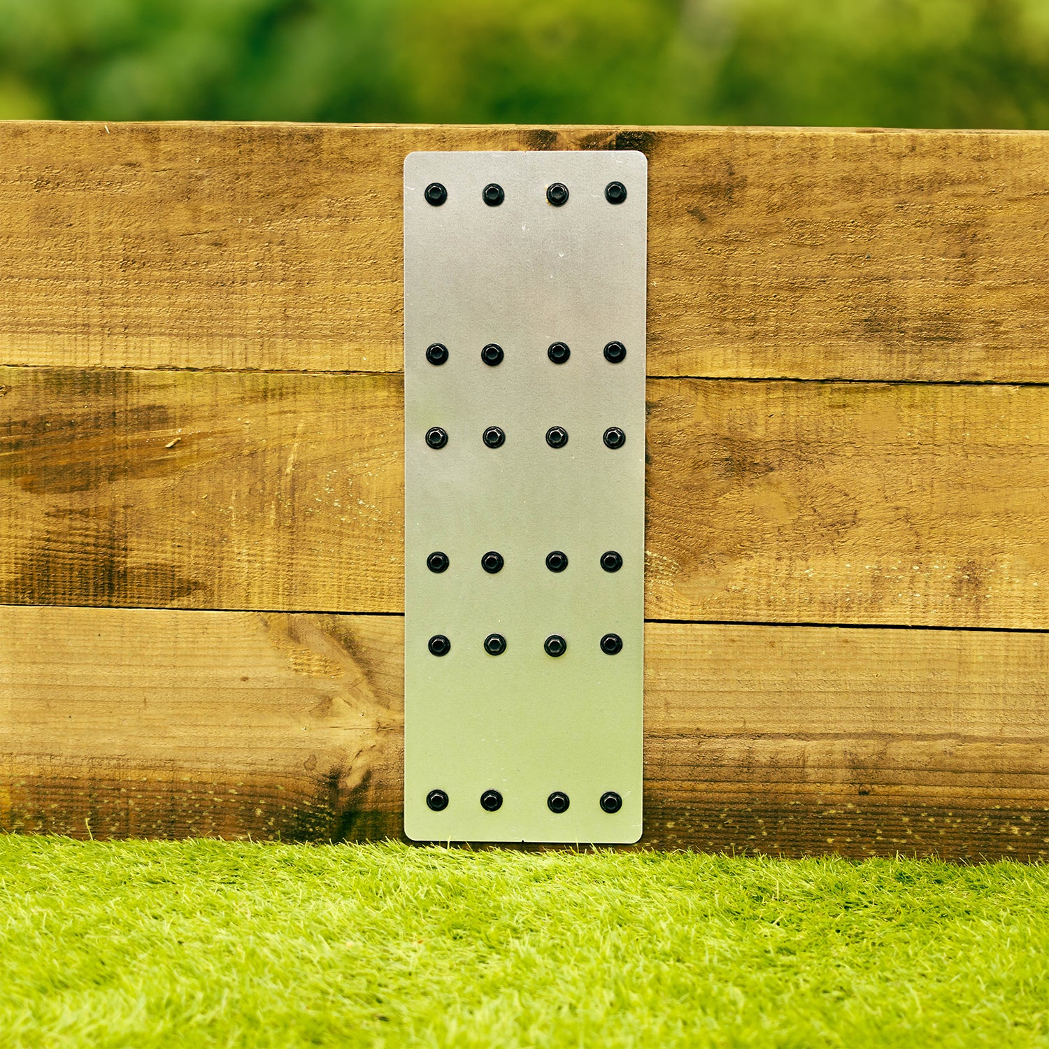 3-Tier Straight Flat Galvanised Steel Railway Sleeper Bracket - Image 6