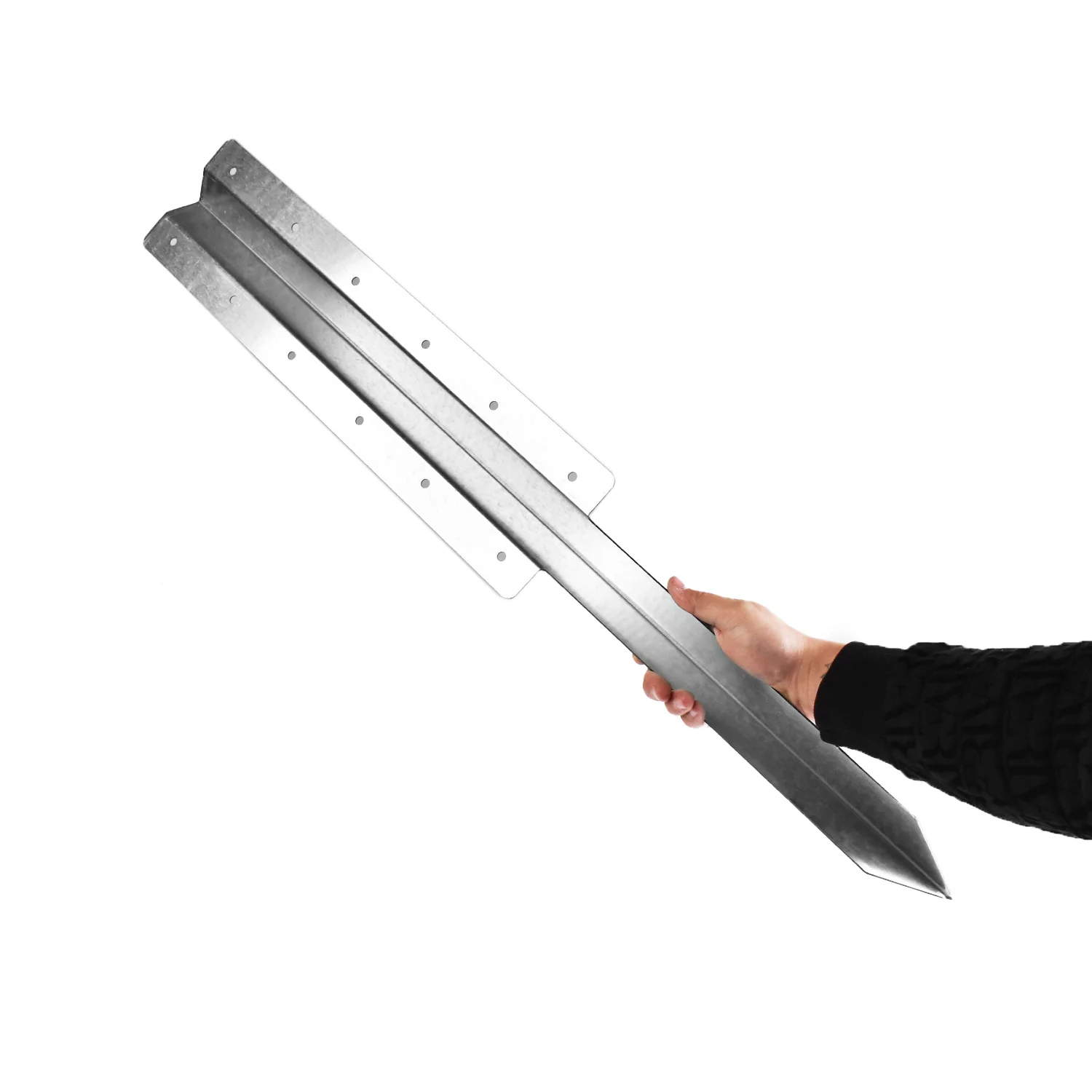 3-Tier Straight Railway Sleeper Bracket with Stake - Image 11