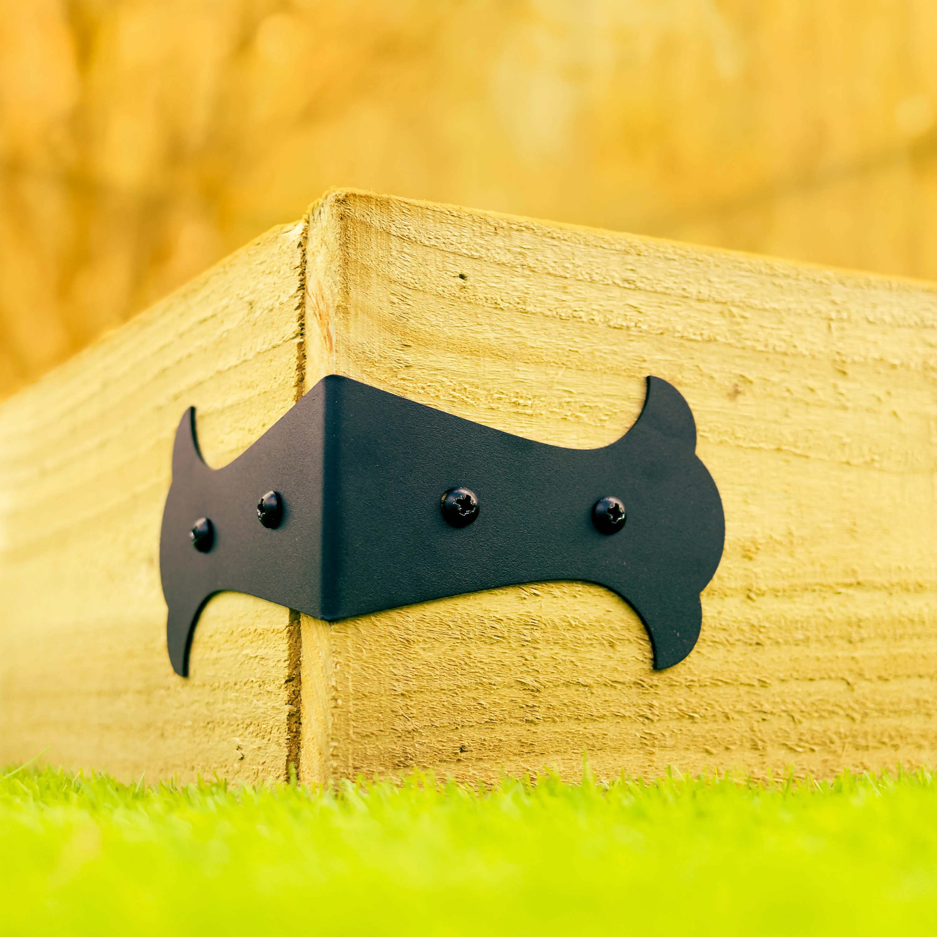 Fancy Corner Railway Sleeper Brackets (Pack of 4 Brackets) - Image 5