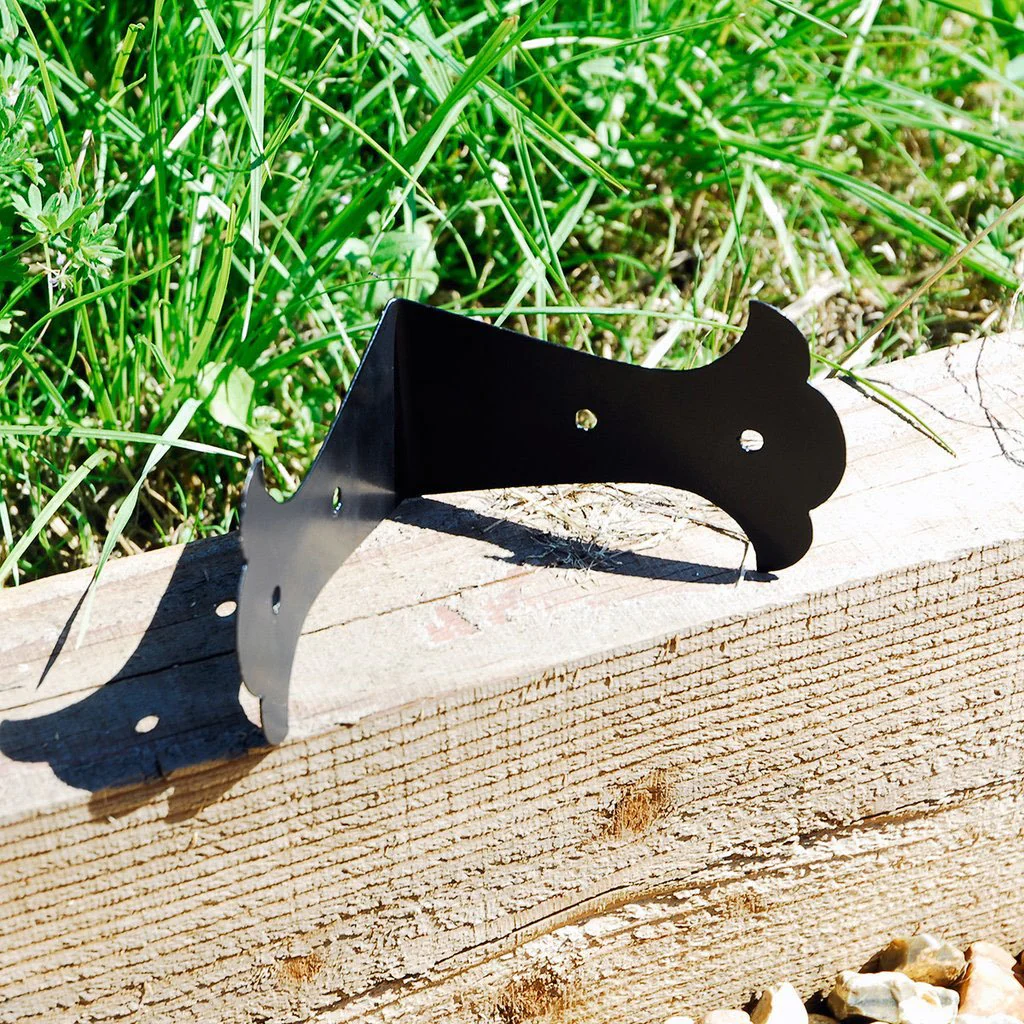 Fancy Corner Railway Sleeper Brackets (Pack of 4 Brackets) - Image 7