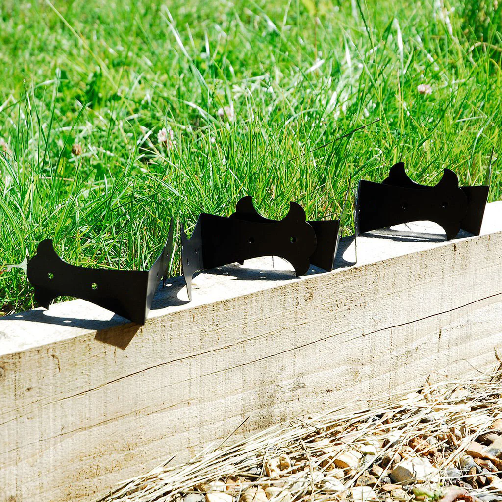 Fancy Corner Railway Sleeper Brackets (Pack of 4 Brackets) - Image 8