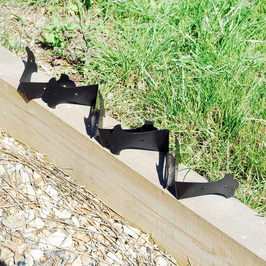 Fancy Corner Railway Sleeper Brackets (Pack of 4 Brackets) - Image 9