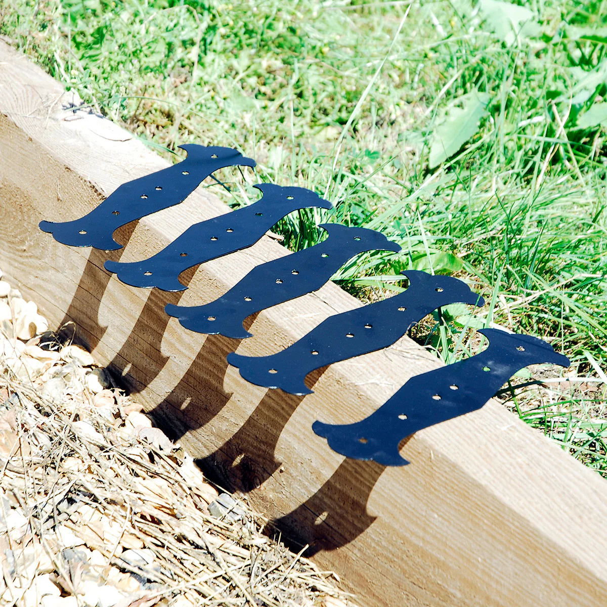 Fancy Straight Railway Sleeper Brackets (Pack of 5 Brackets) - Image 10