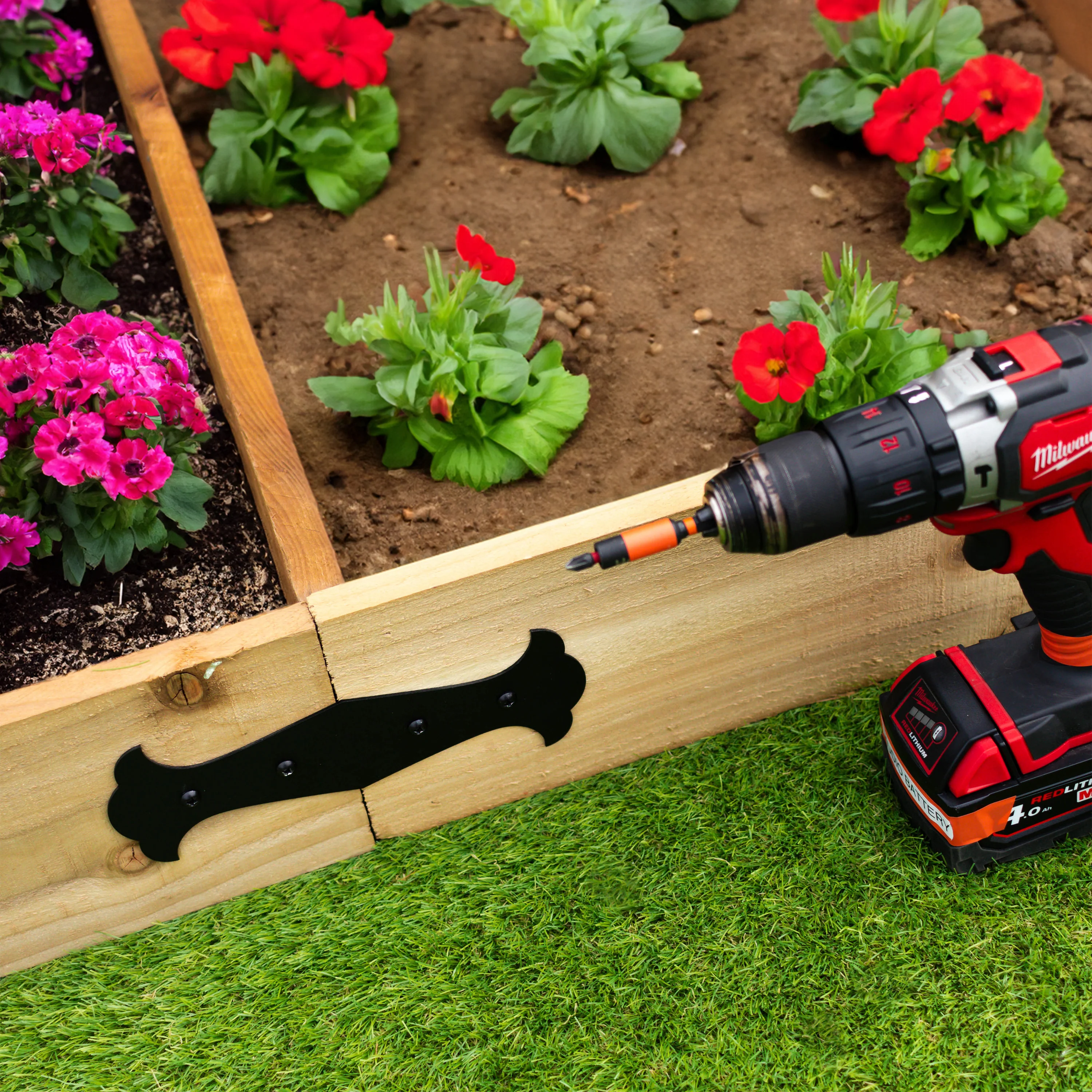 Fancy Straight Railway Sleeper Brackets (Pack of 5 Brackets) - Image 16