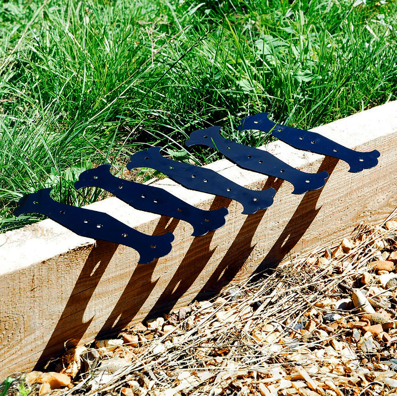 Fancy Straight Railway Sleeper Brackets (Pack of 5 Brackets) - Image 8