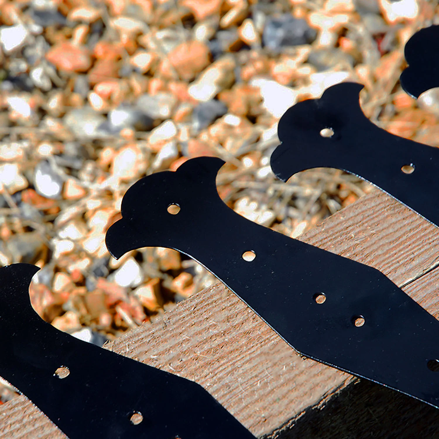 Fancy Straight Railway Sleeper Brackets (Pack of 5 Brackets) - Image 9