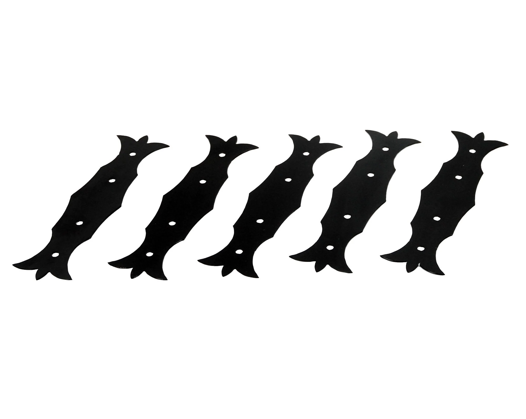 Vintage-Style Straight Flat Decorative Railway Sleeper Brackets - Image 5