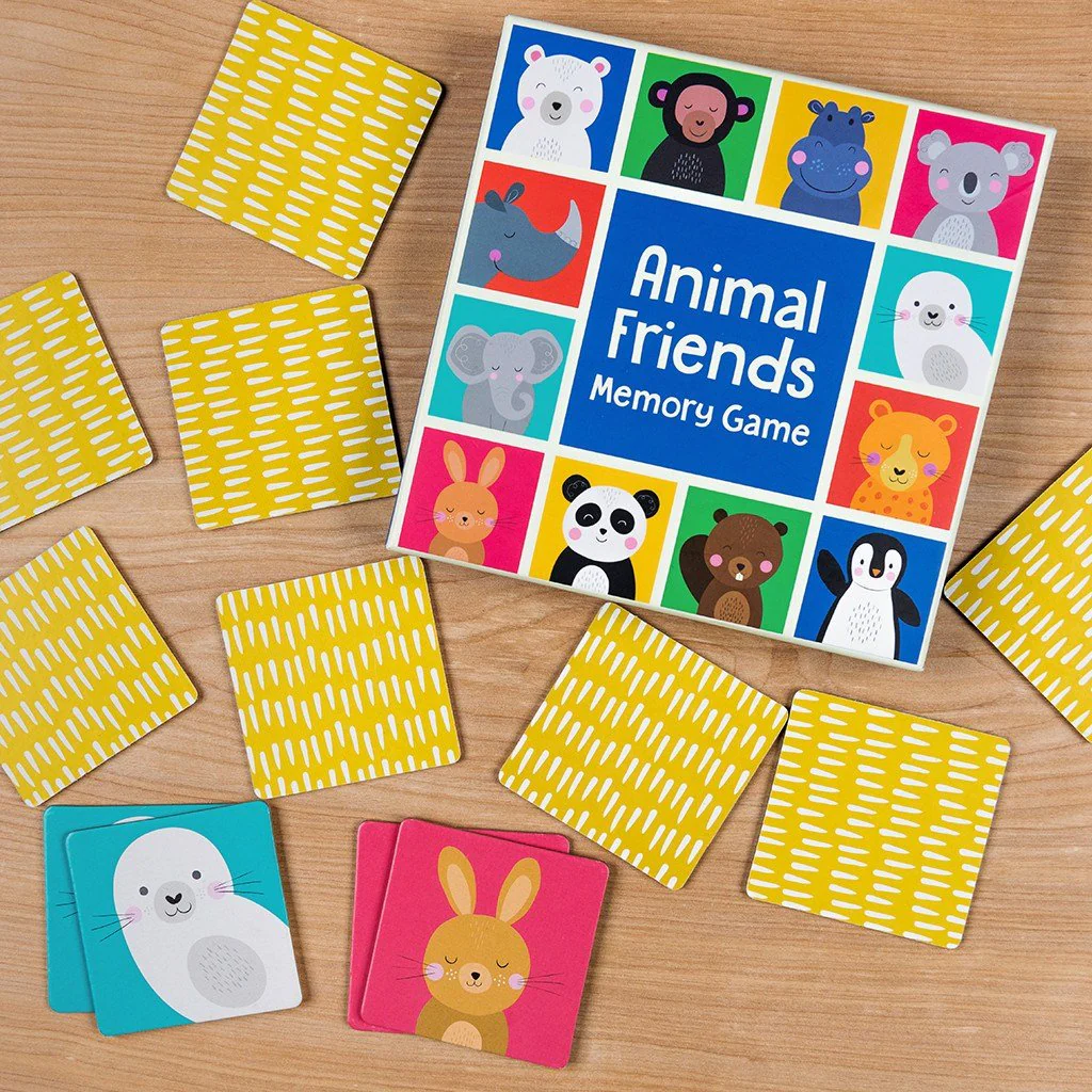 Animal Friends Kids Flashcard Memory Game - Image 3