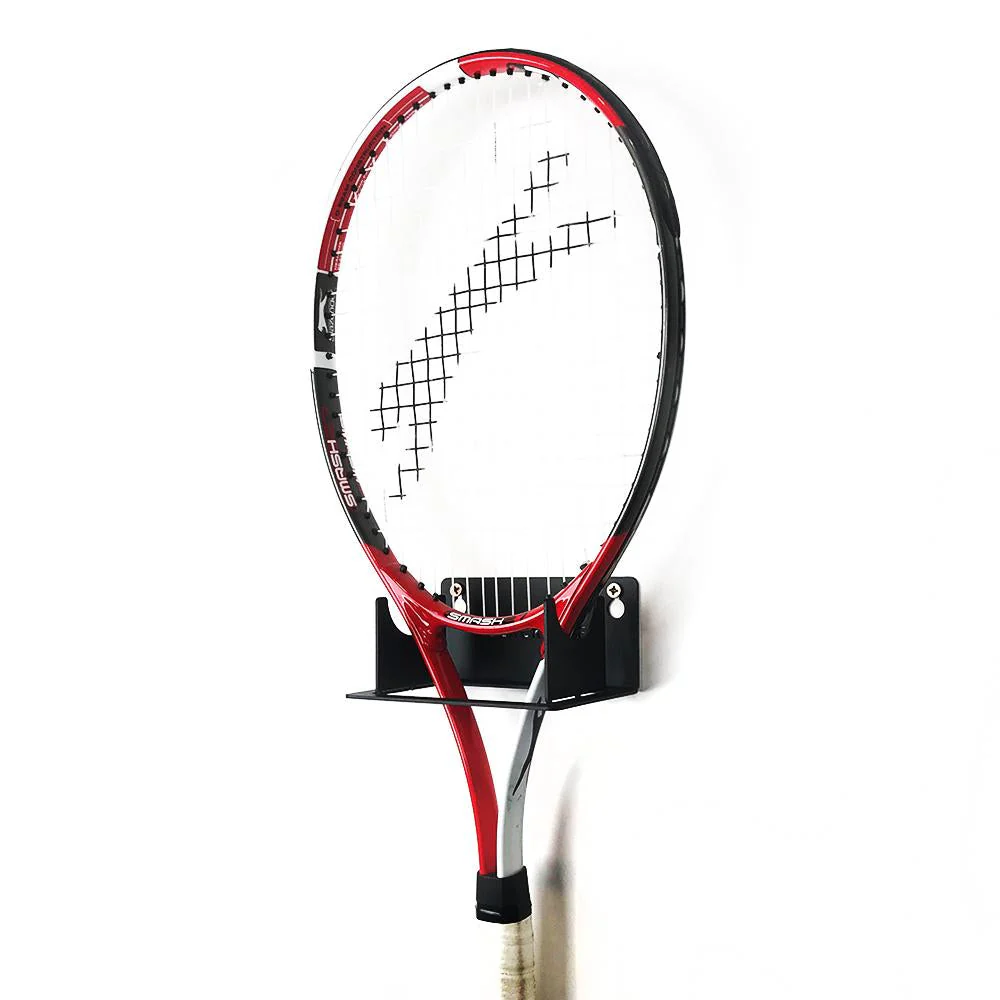BlackSteel™ Wall Mount Tennis Racket Holder - Image 4
