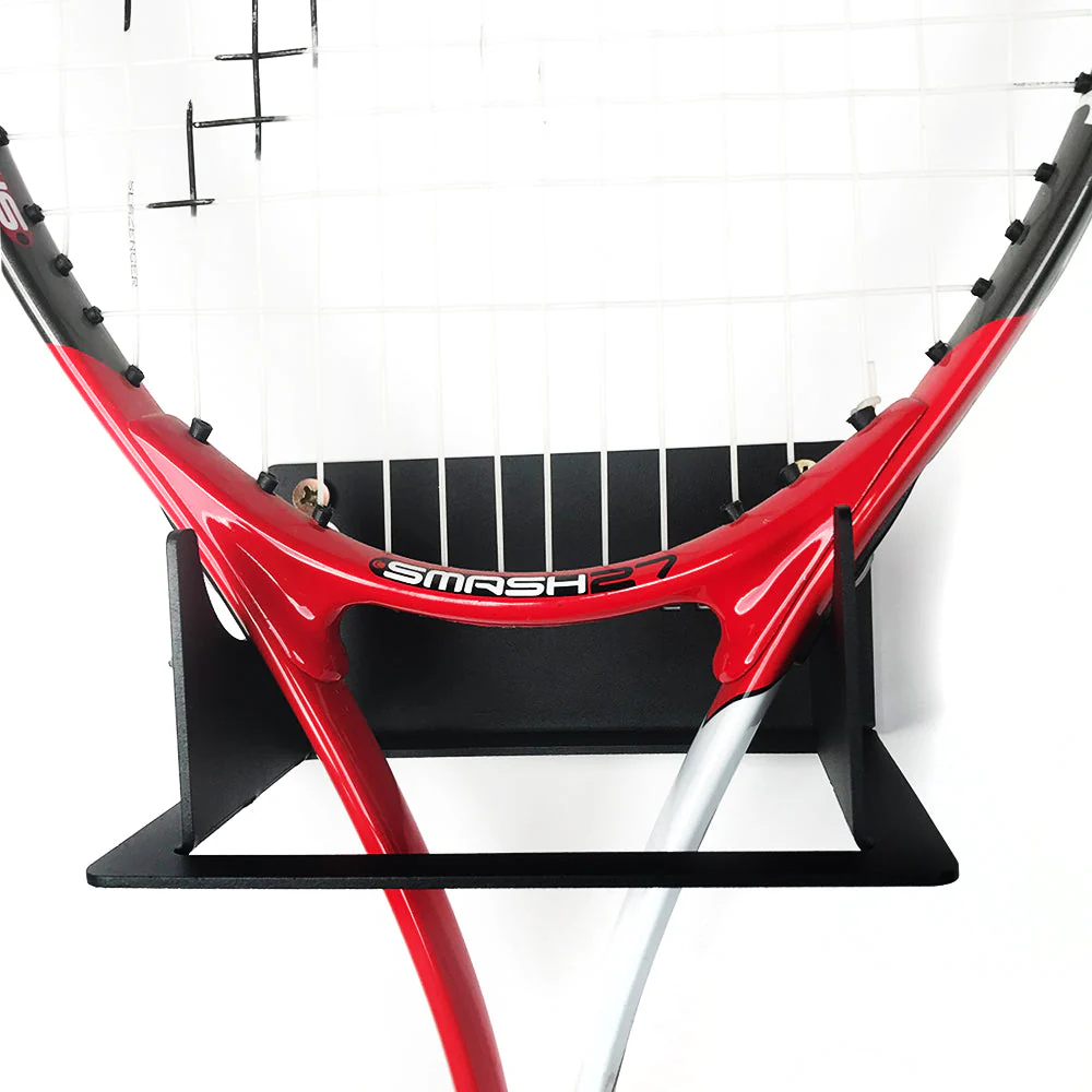 BlackSteel™ Wall Mount Tennis Racket Holder - Image 9