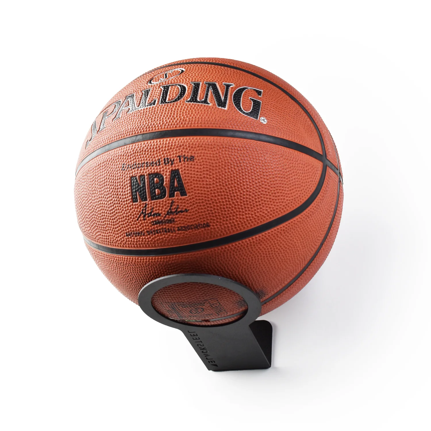 BlackSteel™ Wall Mount Ball Bracket (For Basketballs, Footballs & More) - Image 10