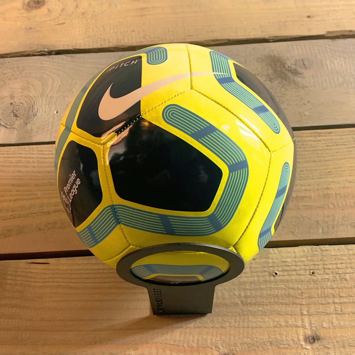 BlackSteel™ Wall Mount Ball Bracket (For Basketballs, Footballs & More) - Image 11