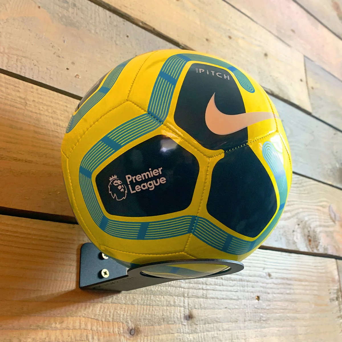 BlackSteel™ Wall Mount Ball Bracket (For Basketballs, Footballs & More) - Image 12