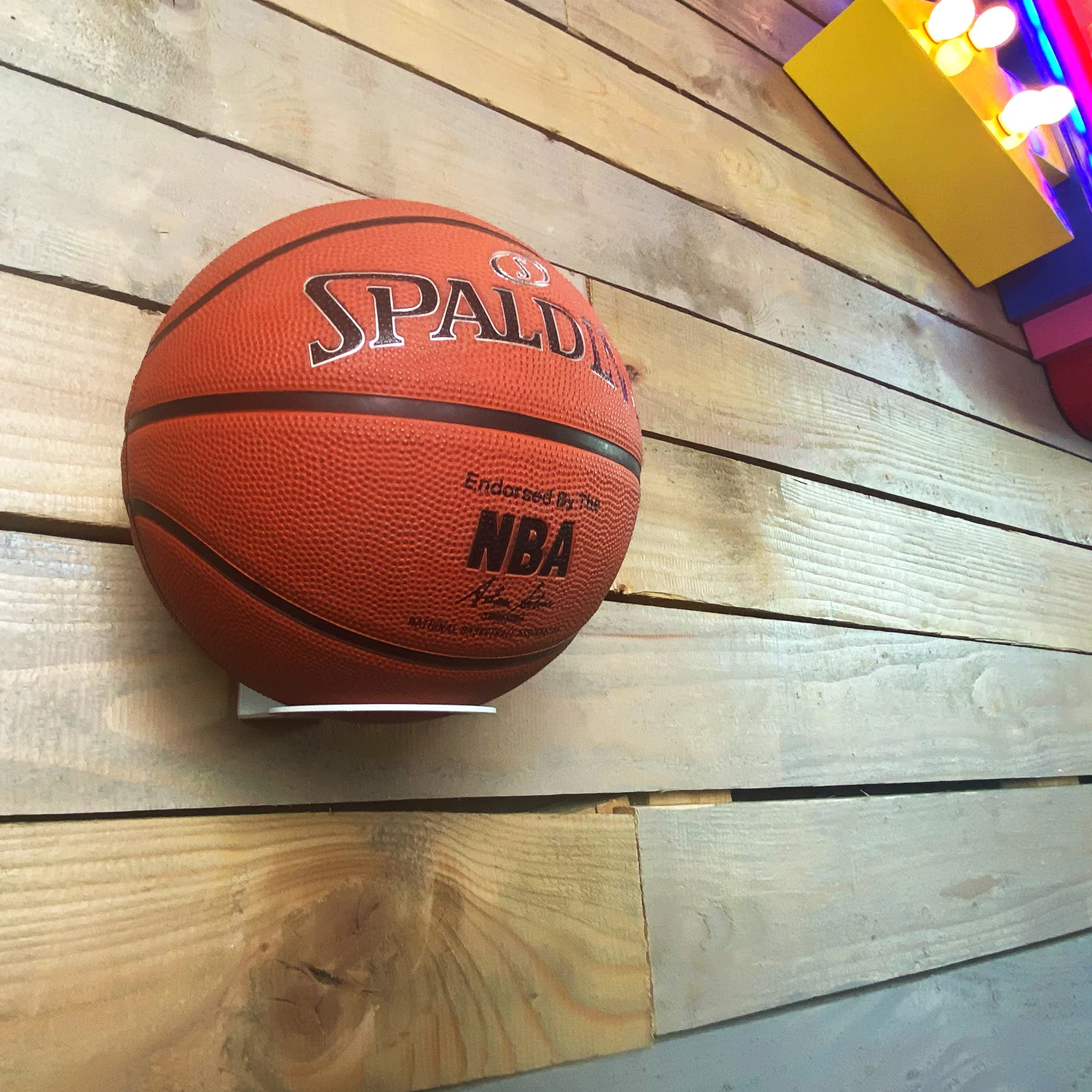 BlackSteel™ Wall Mount Ball Bracket (For Basketballs, Footballs & More) - Image 20