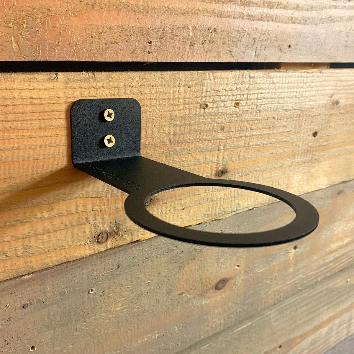 BlackSteel™ Wall Mount Ball Bracket (For Basketballs, Footballs & More) - Image 8