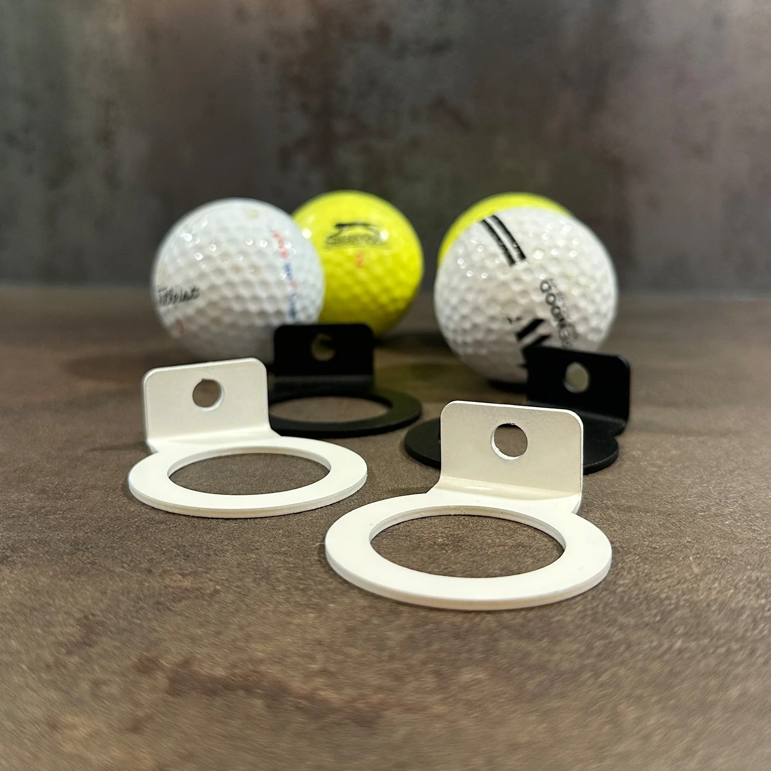 BlackSteel™ Wall Mount Golf Ball Display Bracket & Holder - Image 11