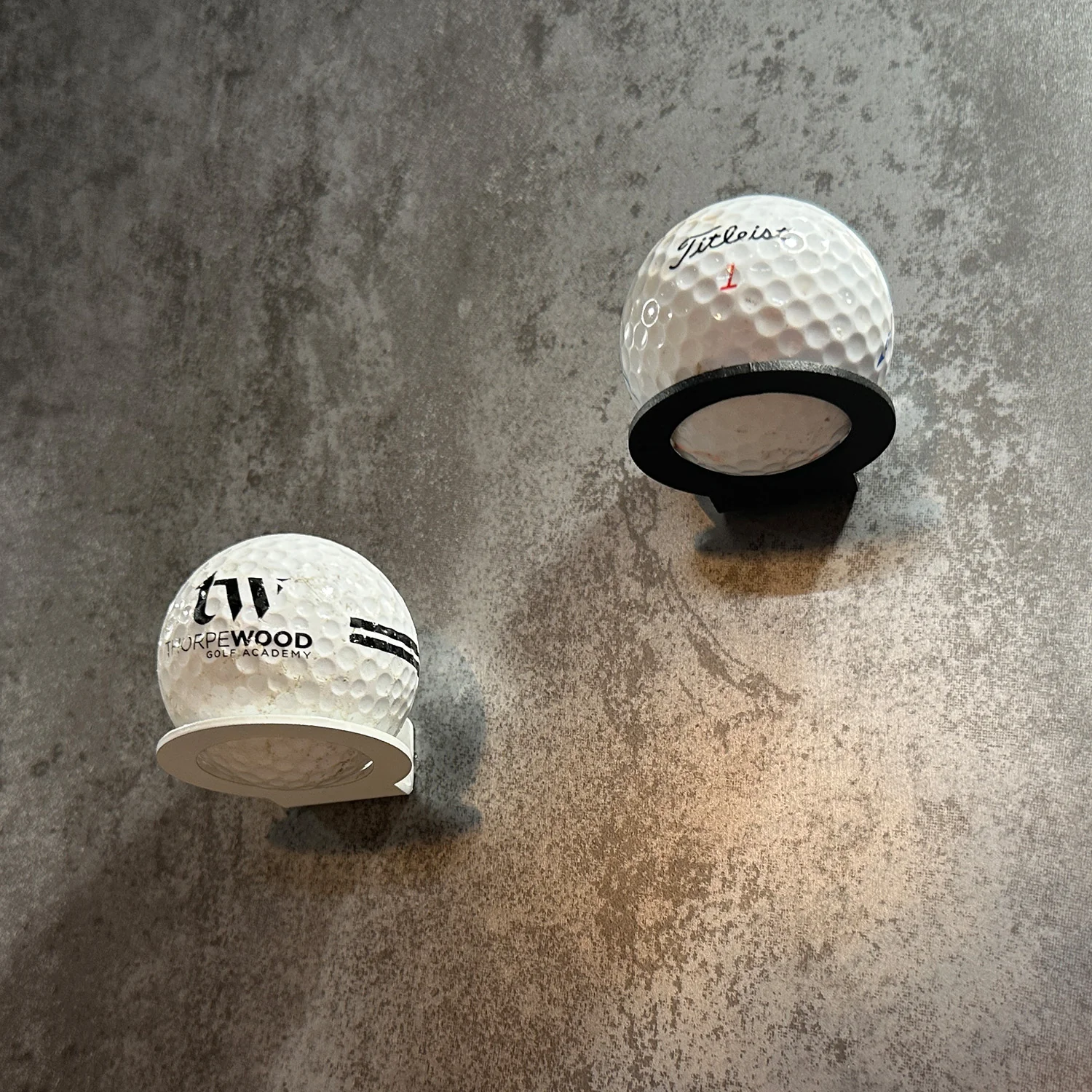 BlackSteel™ Wall Mount Golf Ball Display Bracket & Holder - Image 4