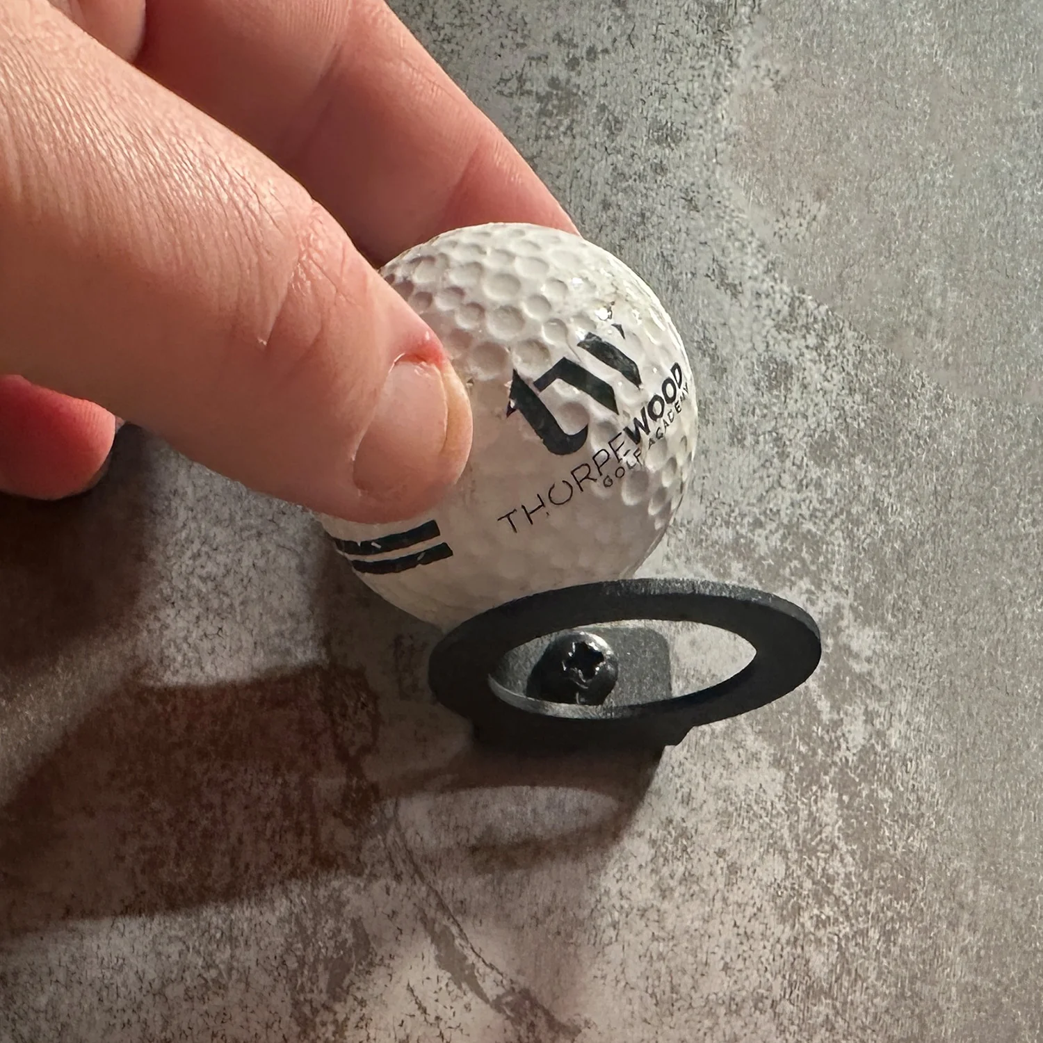 BlackSteel™ Wall Mount Golf Ball Display Bracket & Holder - Image 6