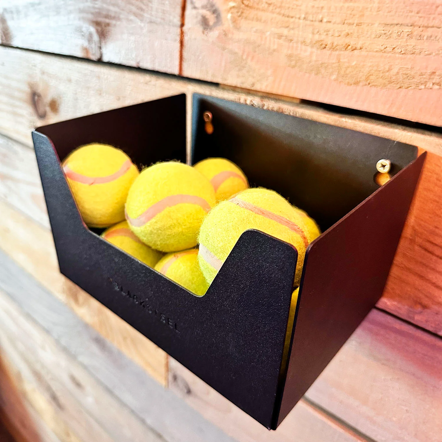 BlackSteel™ Wall Mount Tennis Ball Hopper & Holder - Image 11