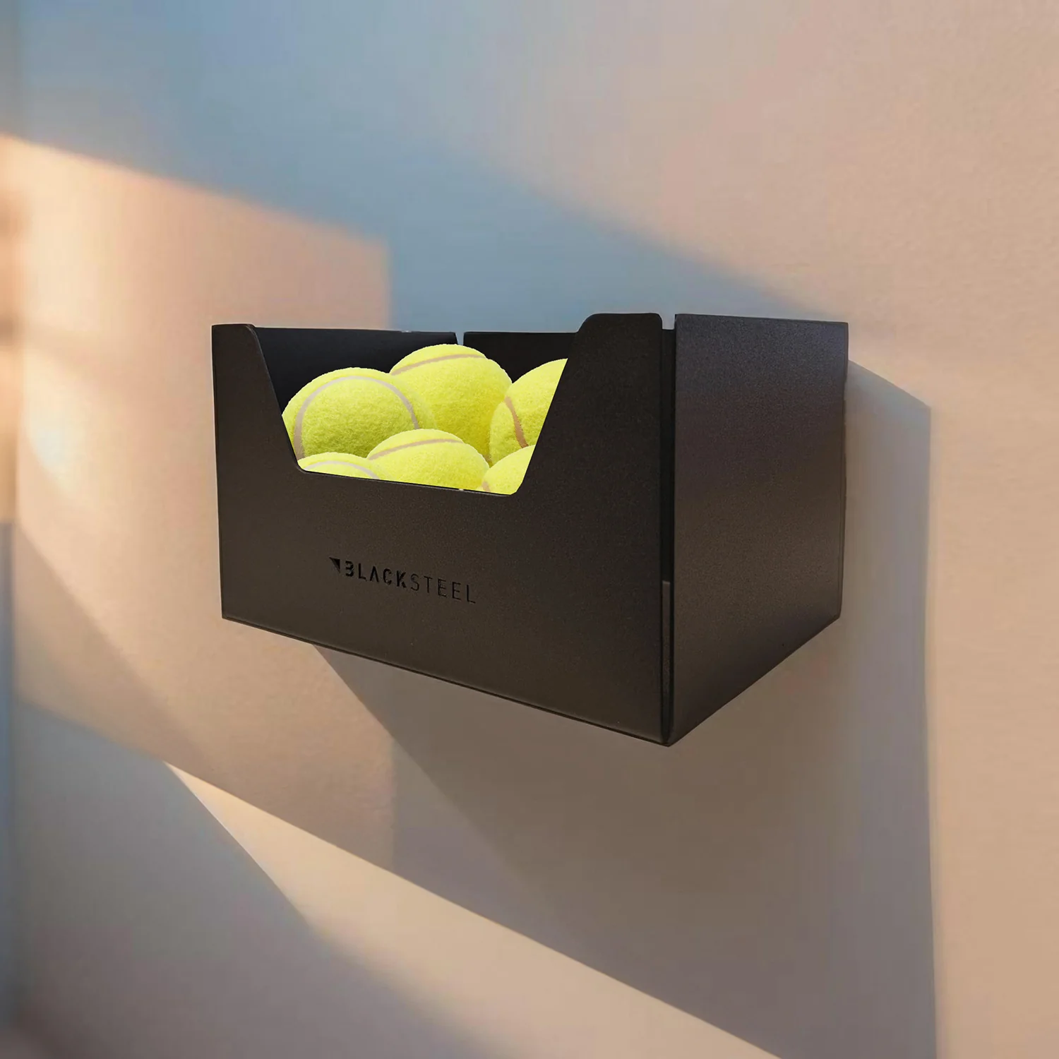 BlackSteel™ Wall Mount Tennis Ball Hopper & Holder - Image 5