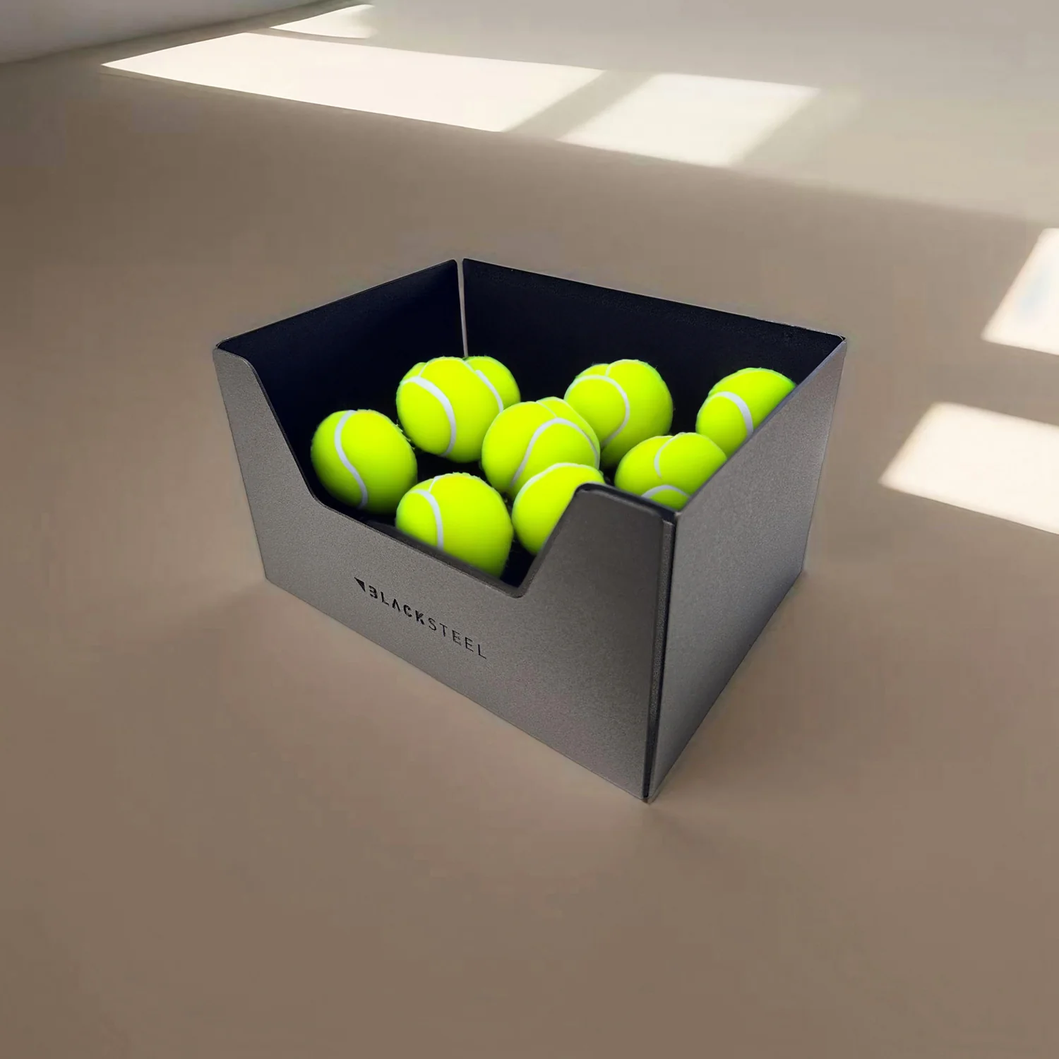 BlackSteel™ Wall Mount Tennis Ball Hopper & Holder - Image 8