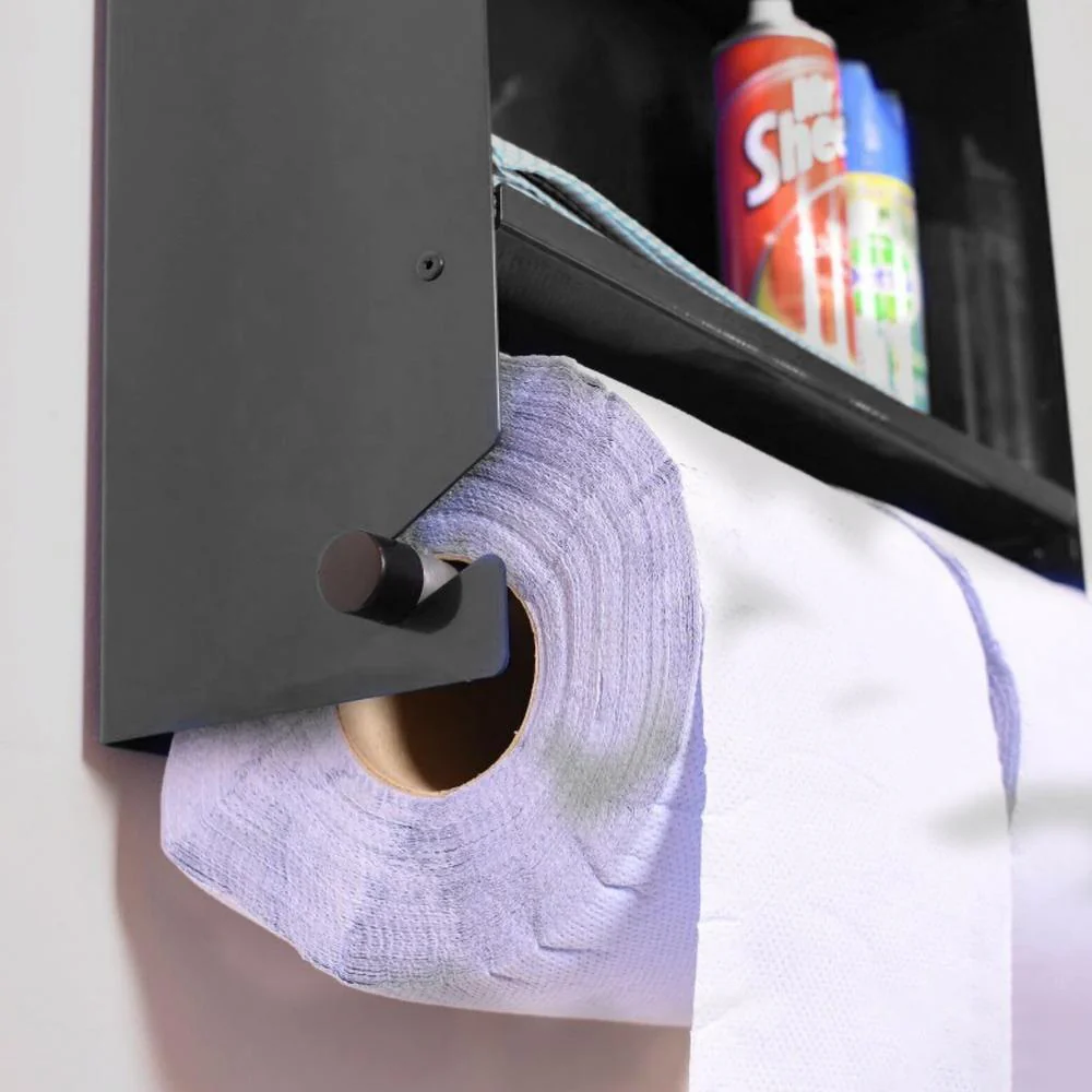 MegaMaxx UK™ Blue Roll Holder Dispenser & Shelving Unit - Image 31