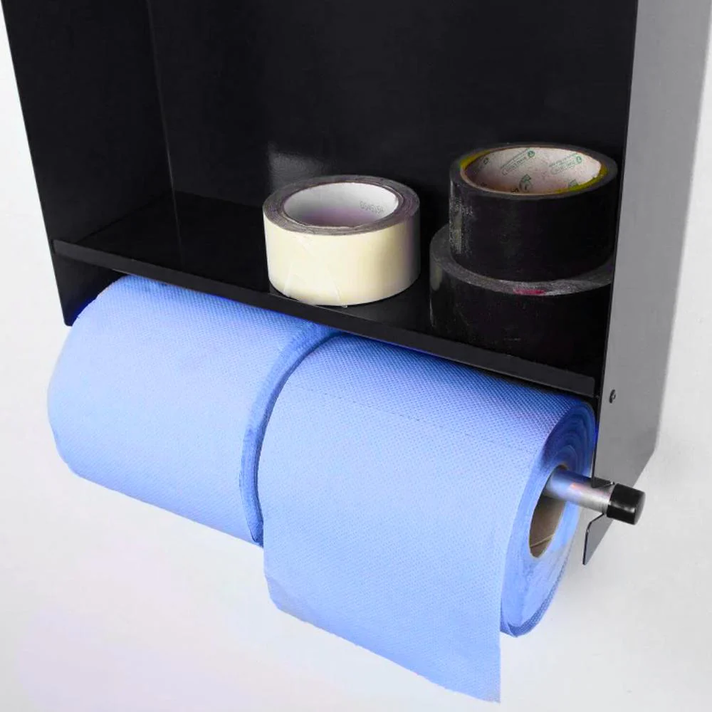 MegaMaxx UK™ Blue Roll Holder Dispenser & Shelving Unit - Image 36
