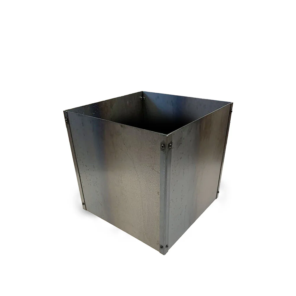 Cubic Flat-Pack Rustic Steel Planter - Image 12