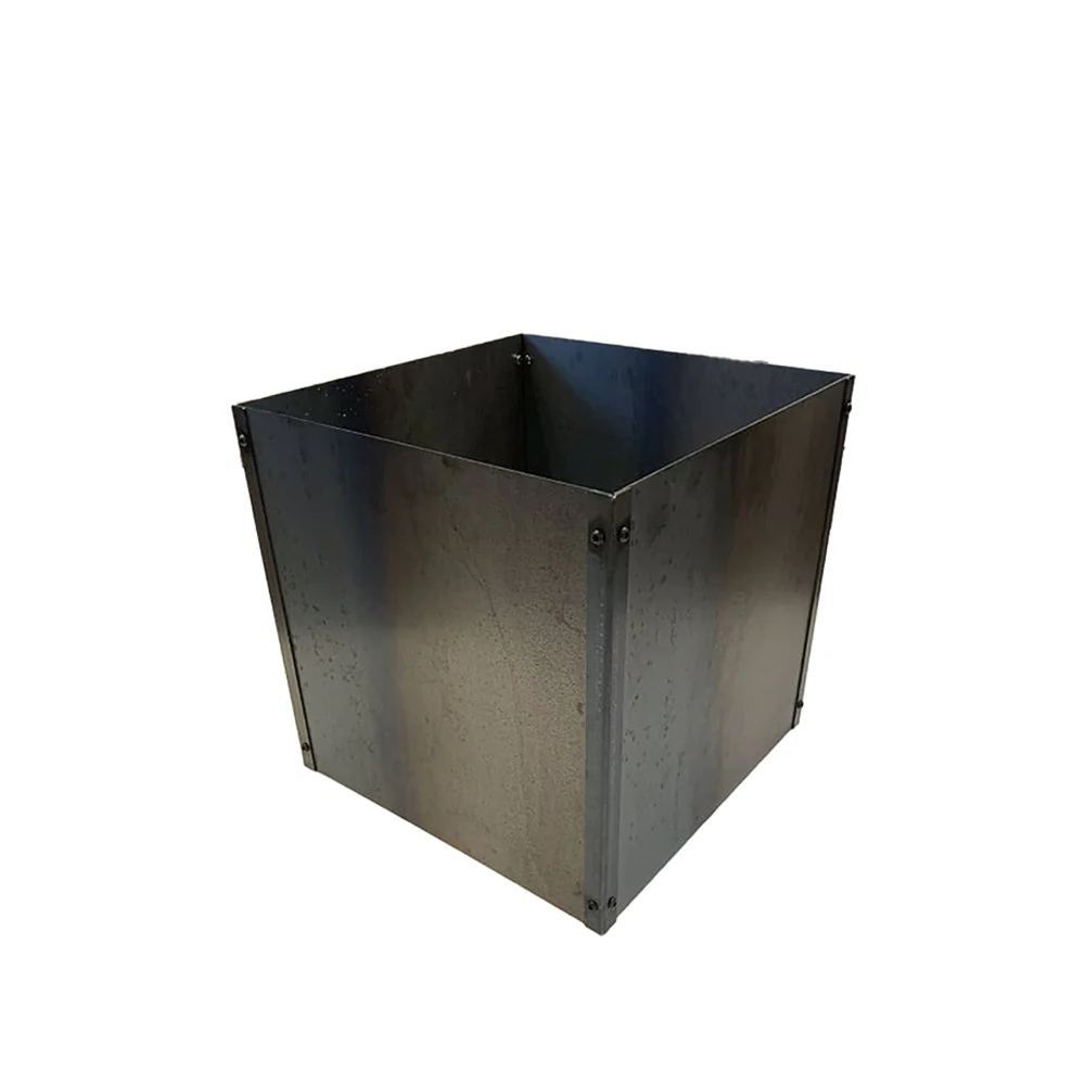 Cubic Flat-Pack Rustic Steel Planter - Image 18