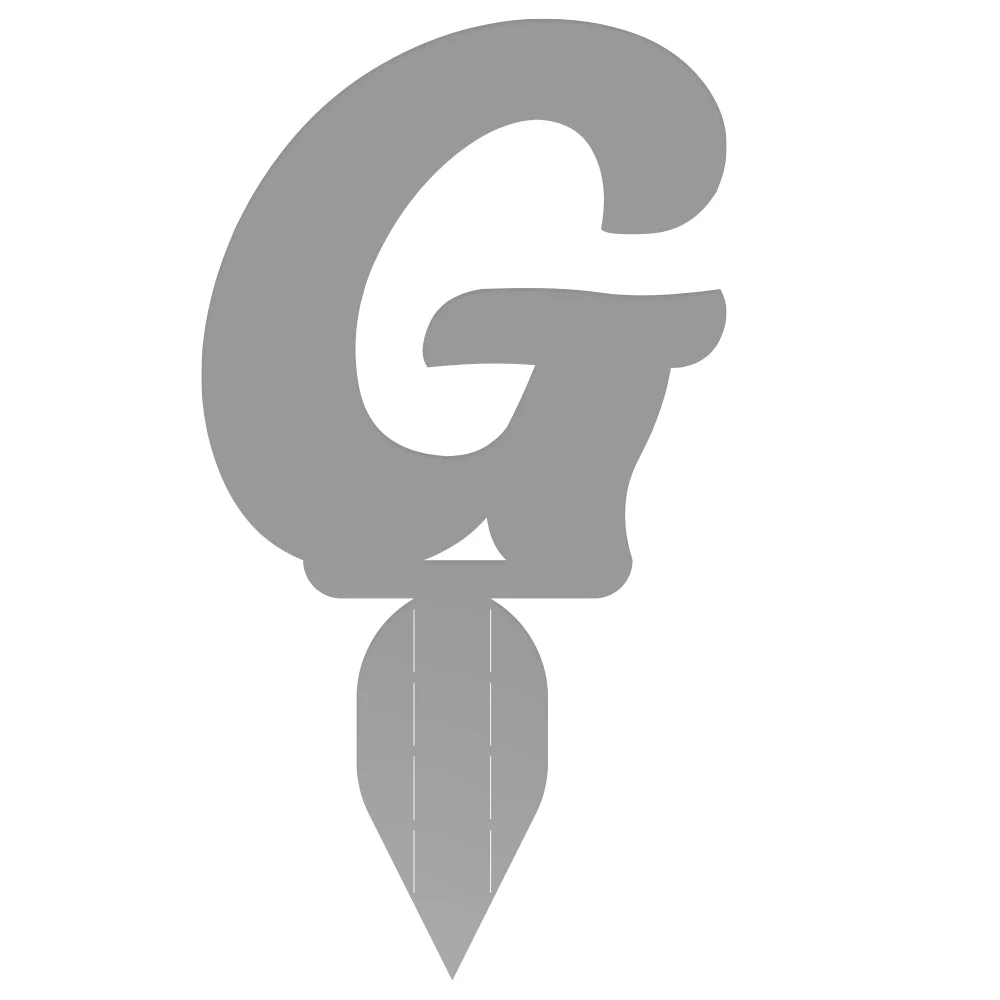 Bellamy Decorative Weathered Rusty Letters (Alphabet, Words & Symbols) - Image 15