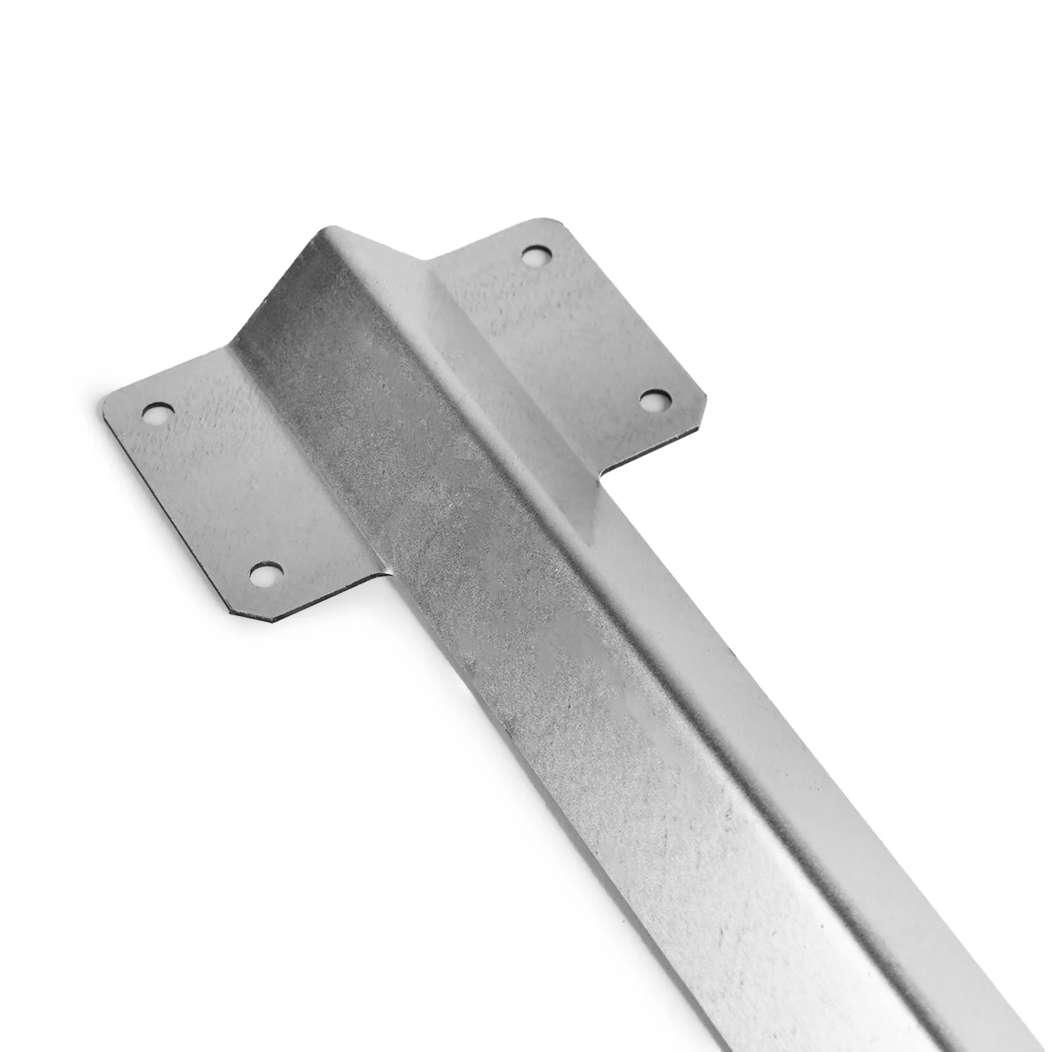 Extra-Long Straight Railway Sleeper Bracket with Stake - Image 4