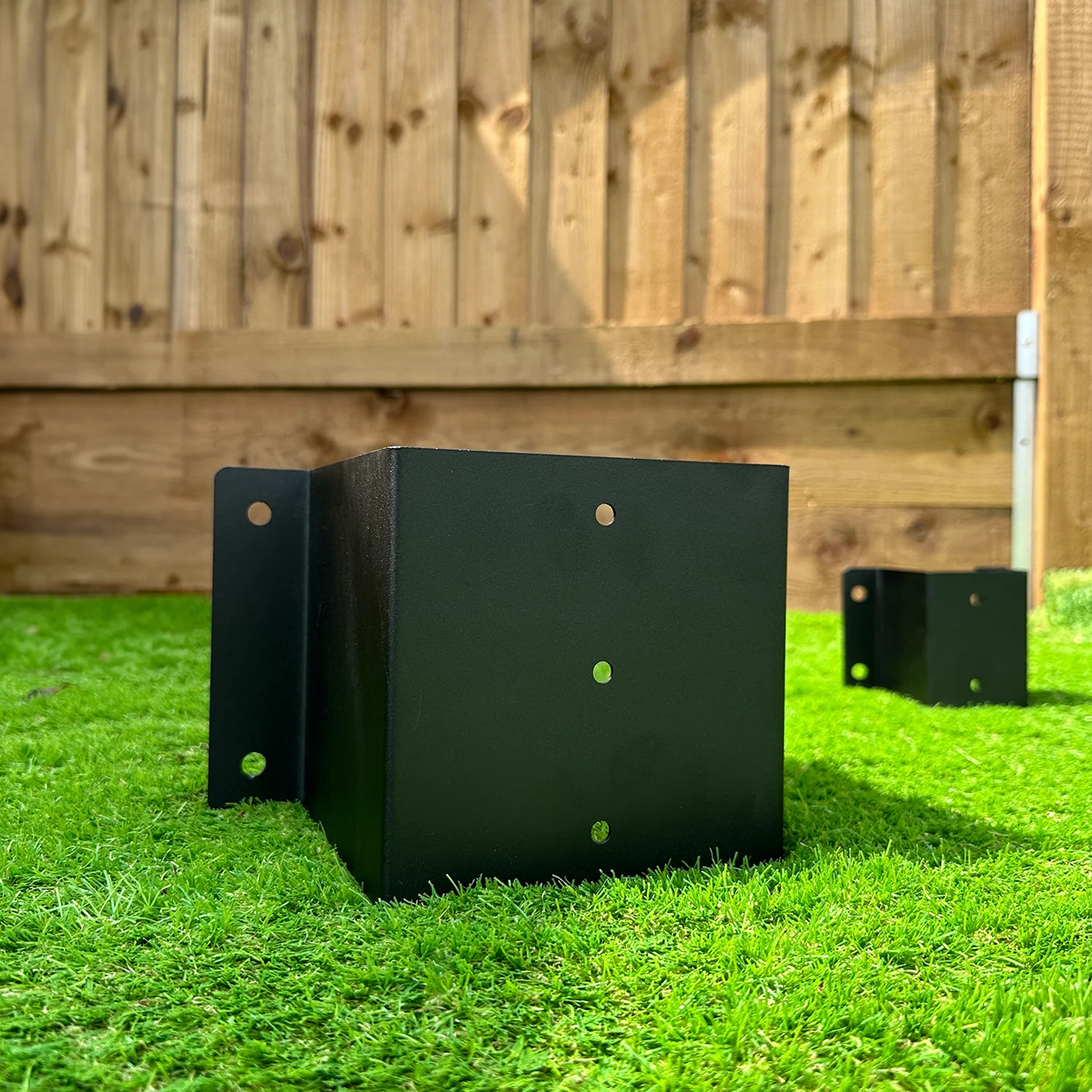 FenceEasy™ Fence Post Wall Fixing Bracket (4 Sizes Available) - Image 6