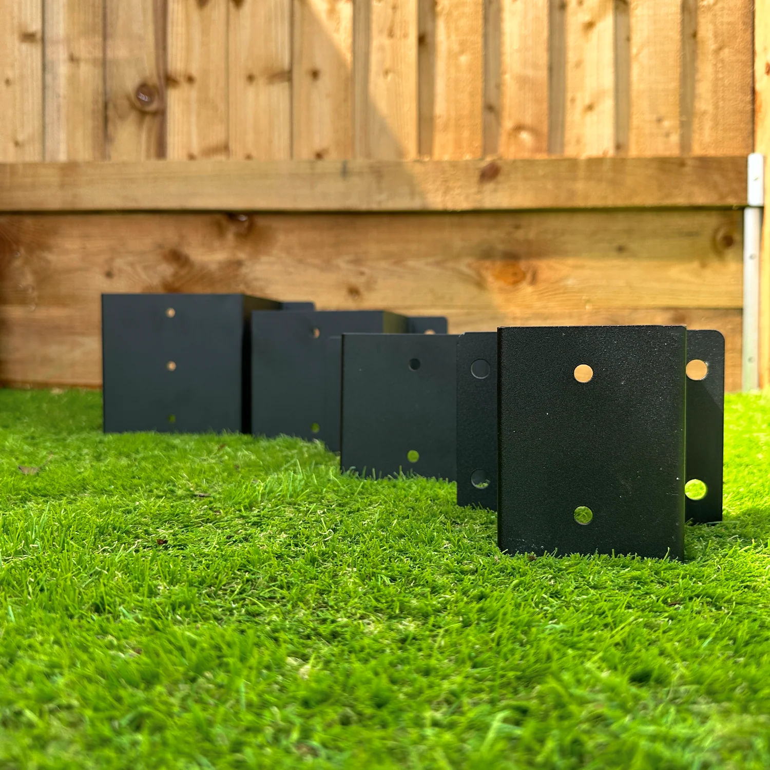 FenceEasy™ Fence Post Wall Fixing Bracket (4 Sizes Available) - Image 7