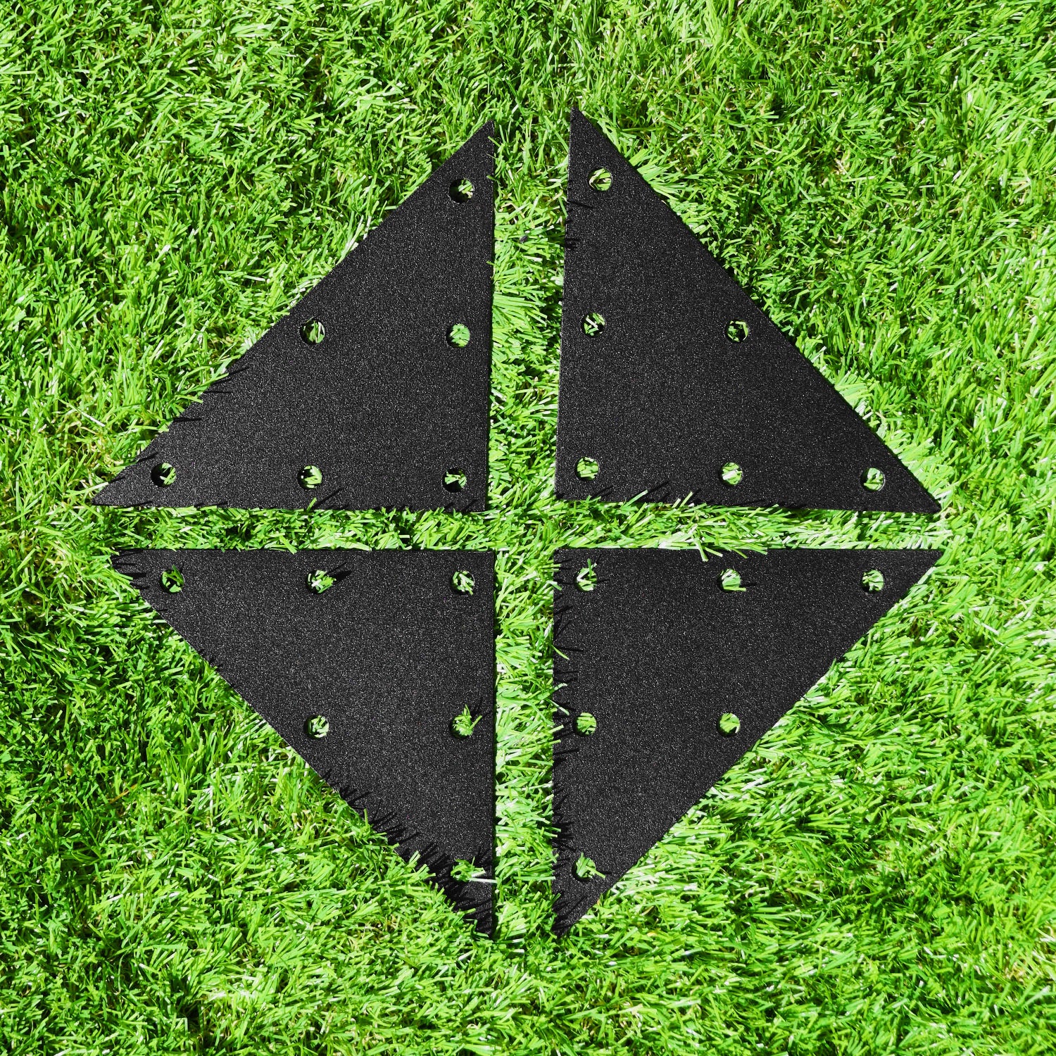 Flat Triangle Steel Corner Fixing Plate Bracket (2 Sizes Available) - Image 18