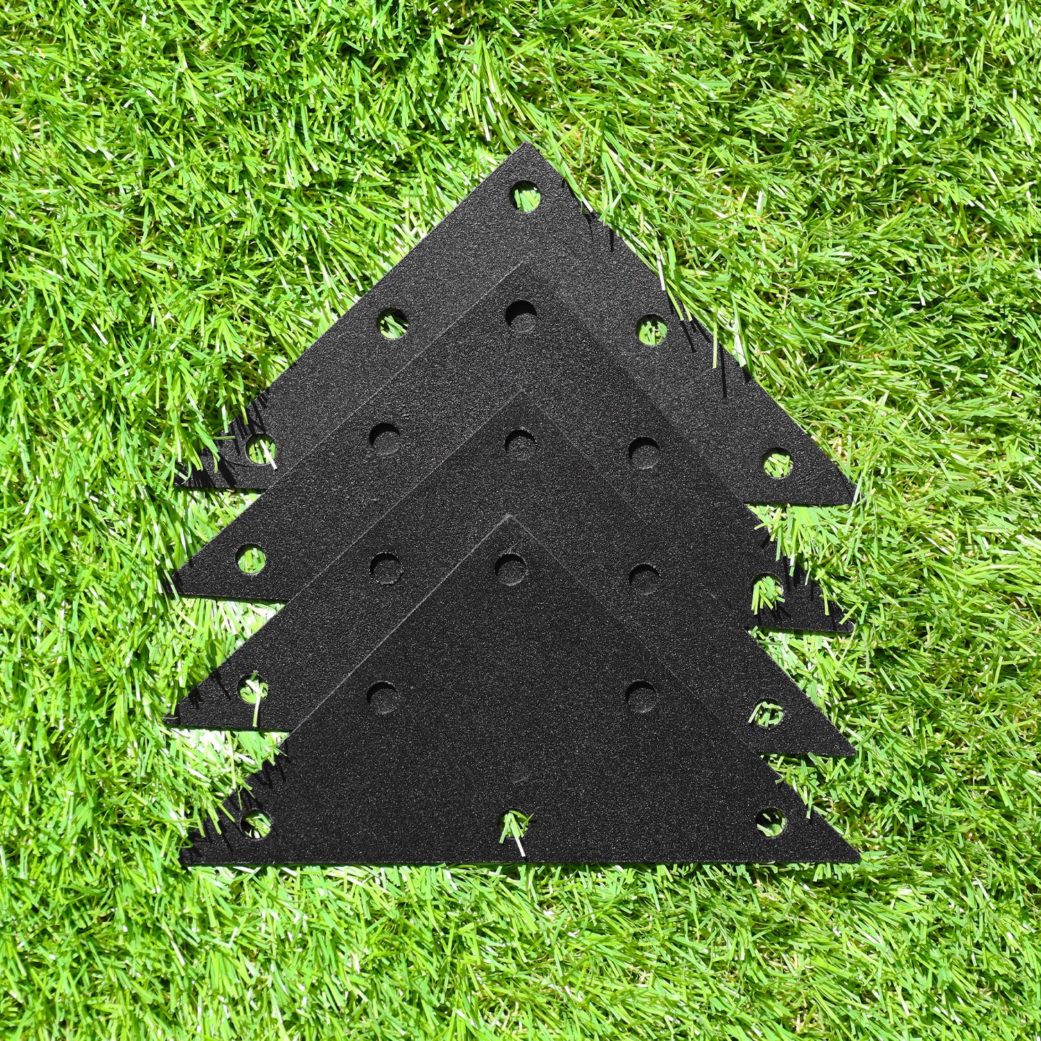 Flat Triangle Steel Corner Fixing Plate Bracket (2 Sizes Available) - Image 19