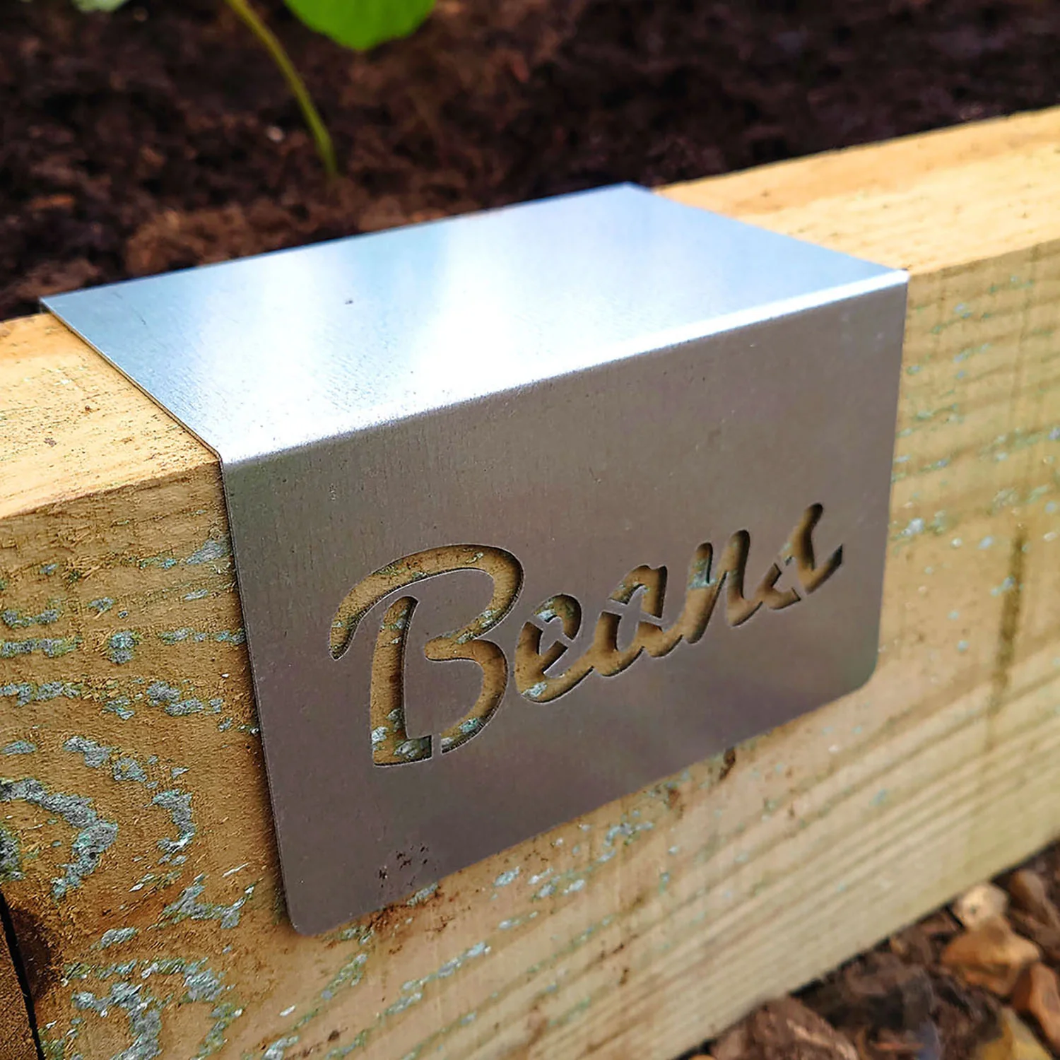 Galvanised Plant Markers & Signs for LightGauge Sleeper Planters - Image 3