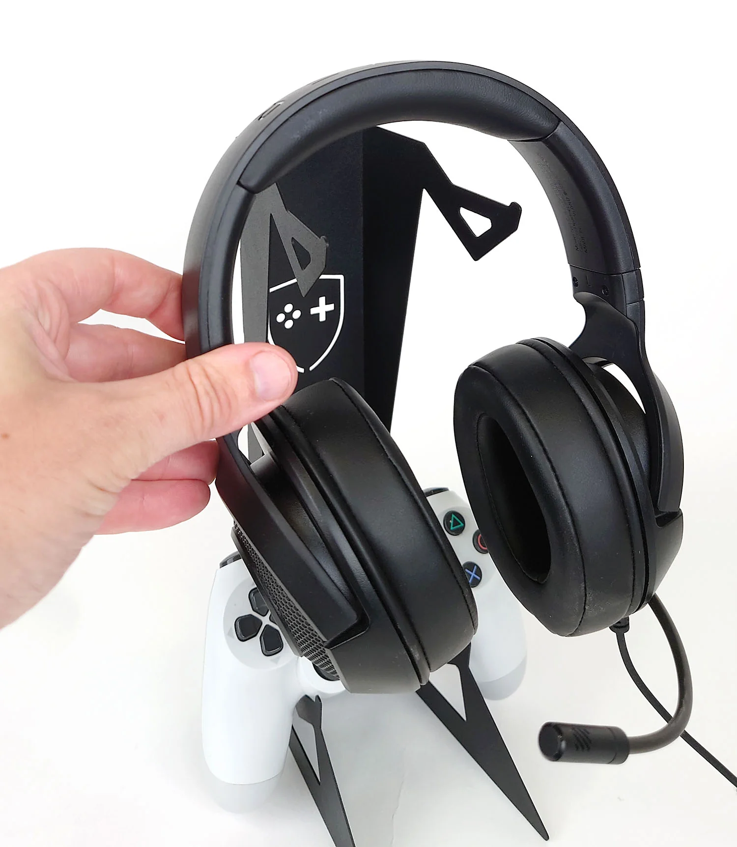 GameShieldz™ Free-Standing Games Headset & Controller Stand - Image 11