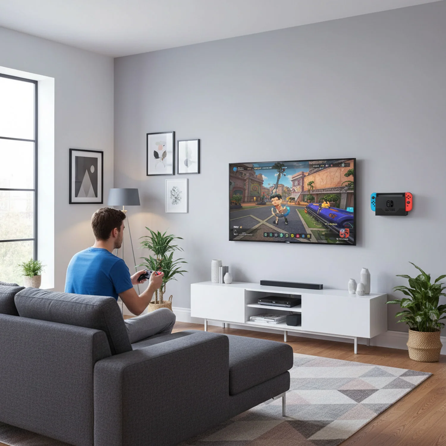 GameShieldz™ Nintendo Switch Wall Mount Bracket - Image 3