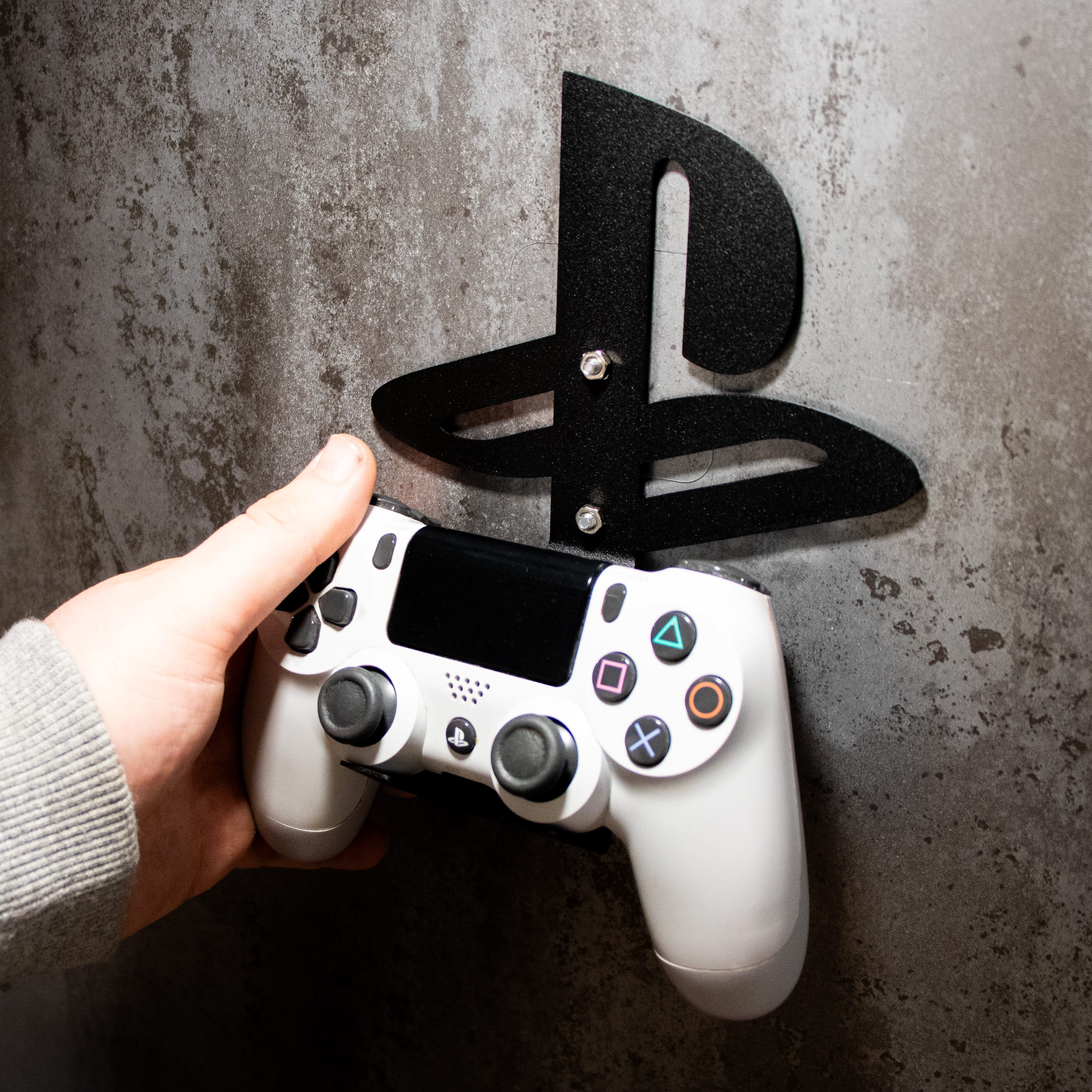 GameShieldz™ Sony PS4 & PS5 PlayStation Logo Controller Wall Mount Bracket - Image 12