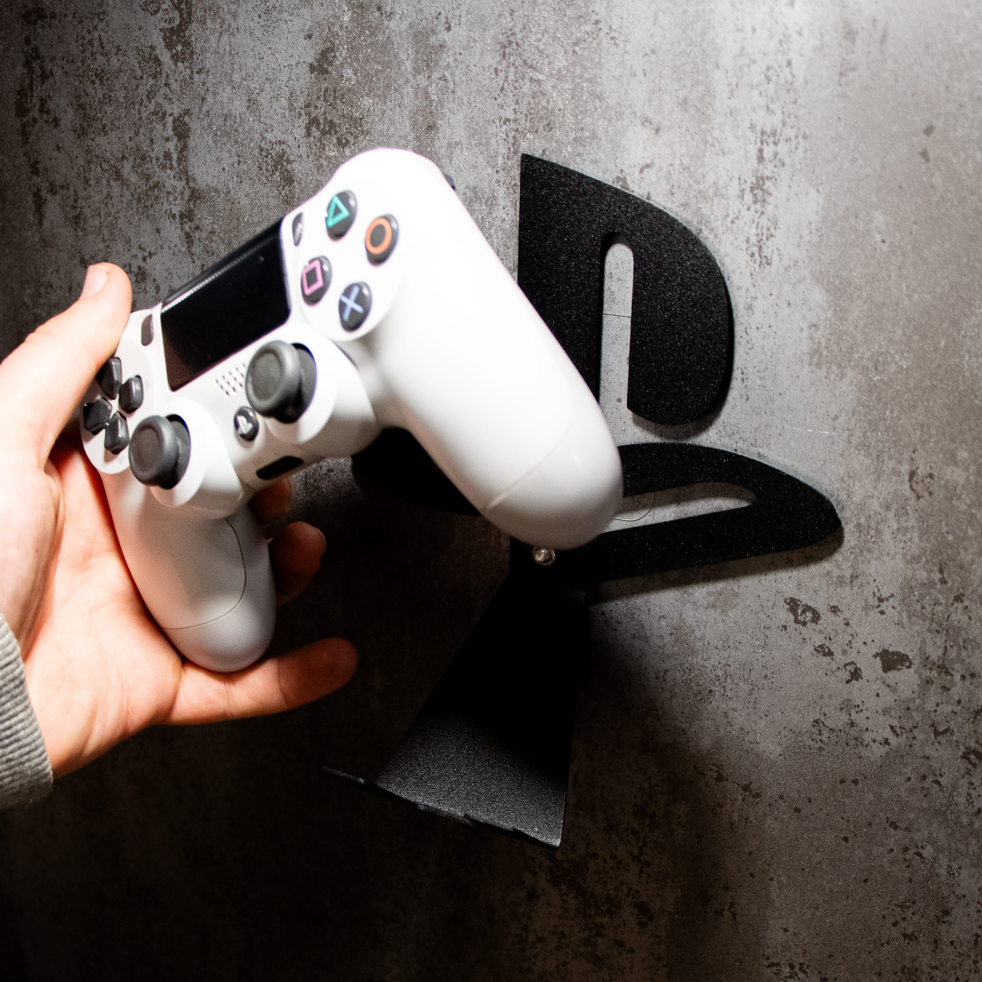 GameShieldz™ Sony PS4 & PS5 PlayStation Logo Controller Wall Mount Bracket - Image 6