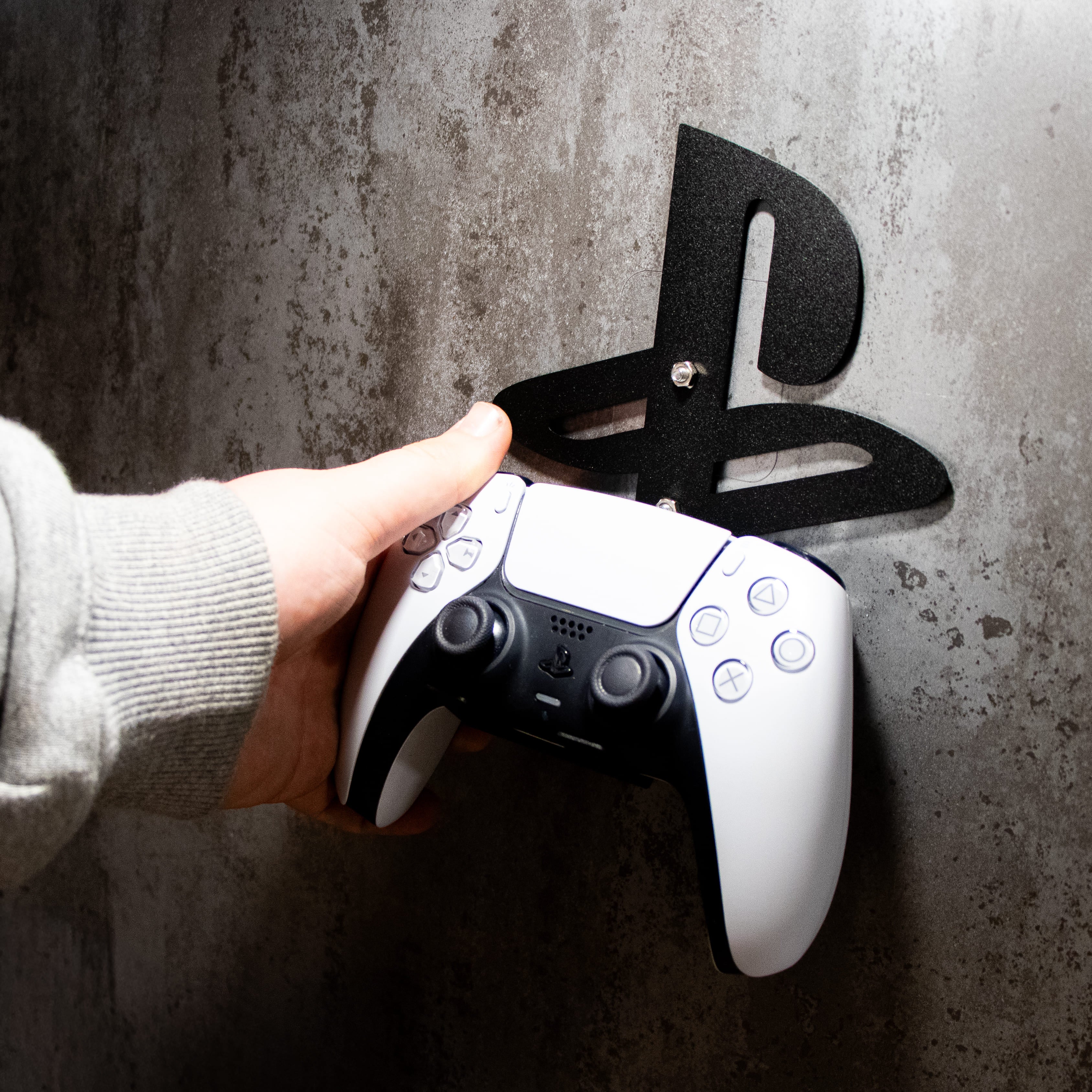 GameShieldz™ Sony PS4 & PS5 PlayStation Logo Controller Wall Mount Bracket - Image 9