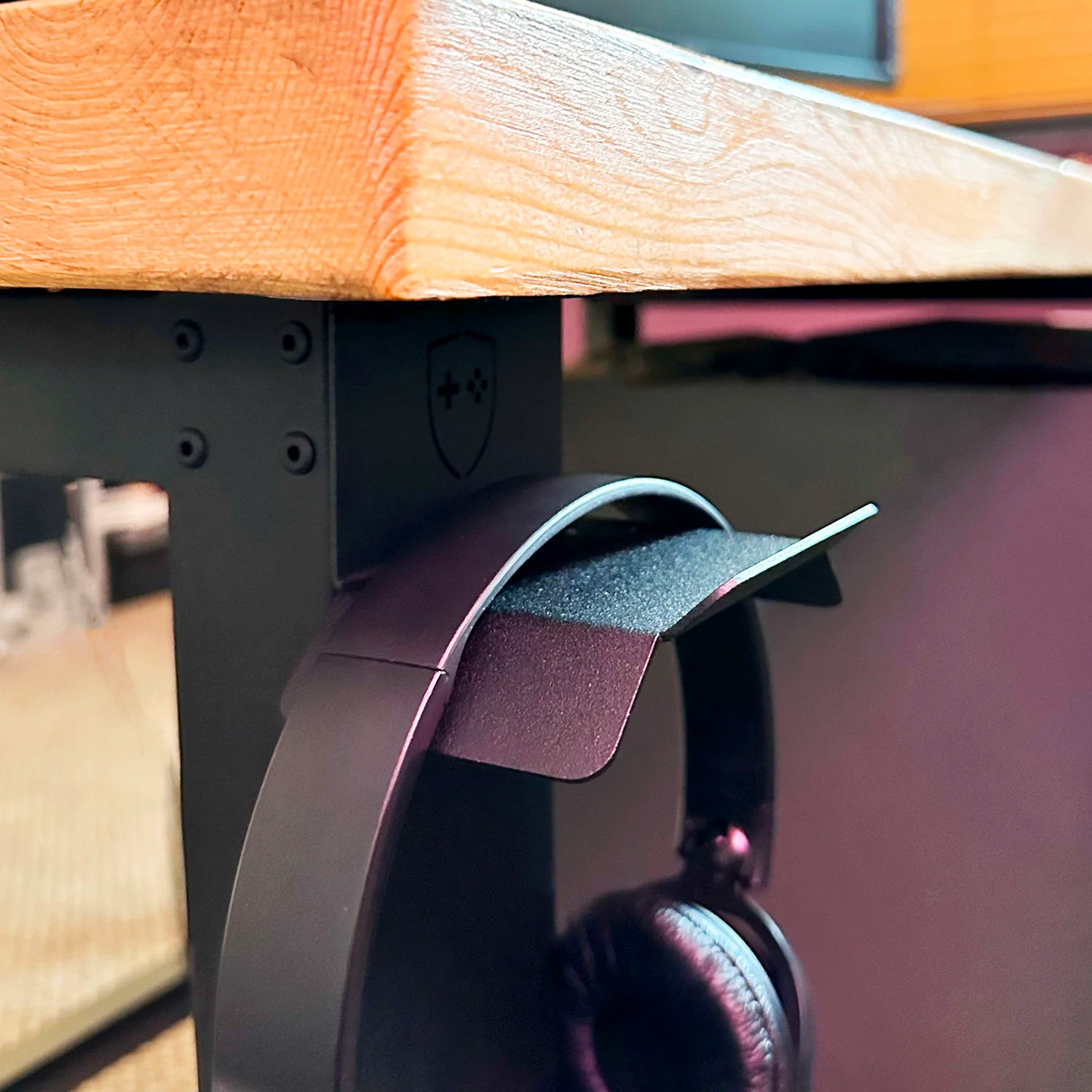 GameShieldz™ Under-Desk Mount Headset & Headphone Hanger Holder - Image 13