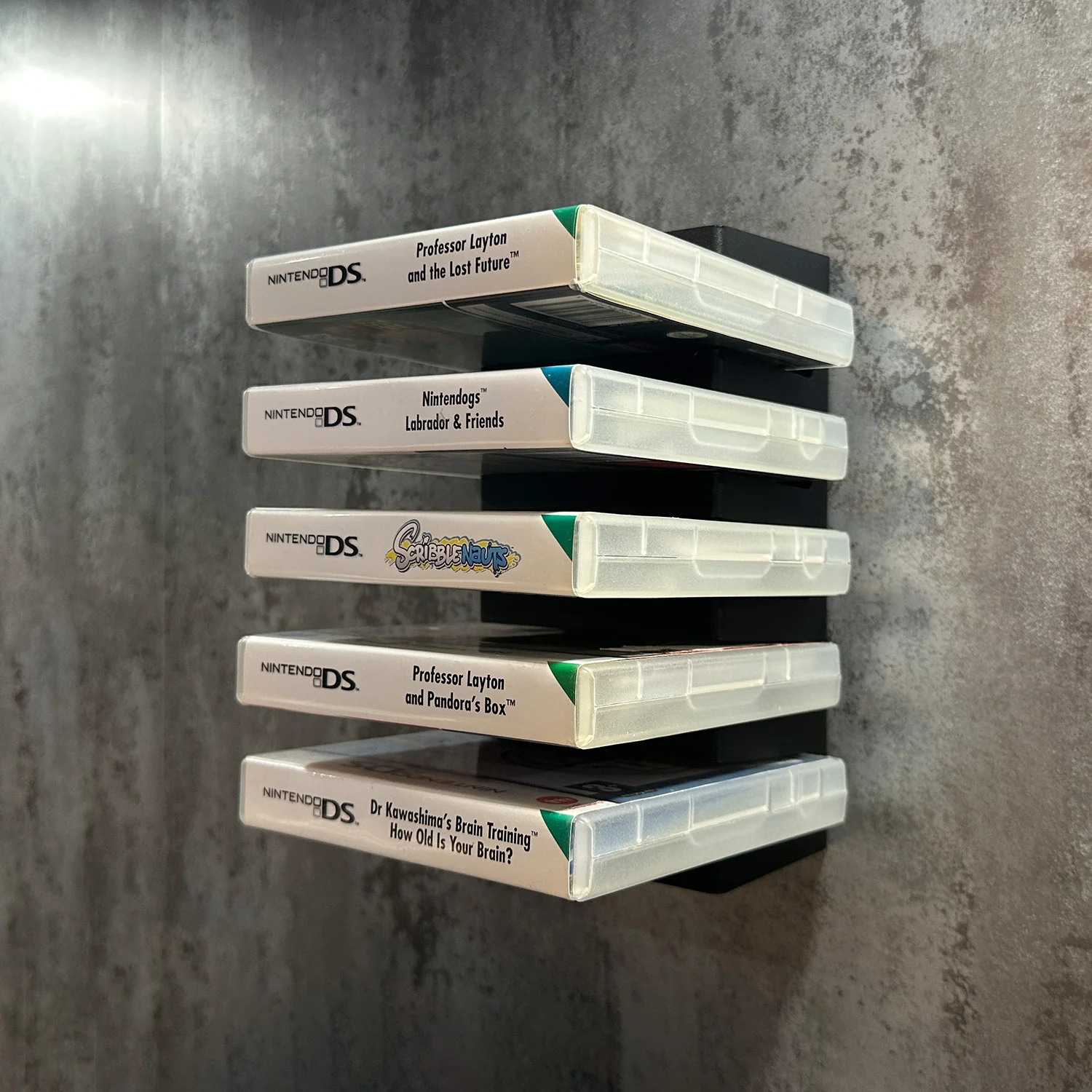 GameShieldz™ Wall Mount 5-Slot Nintendo DS Games Tower Holder - Image 14