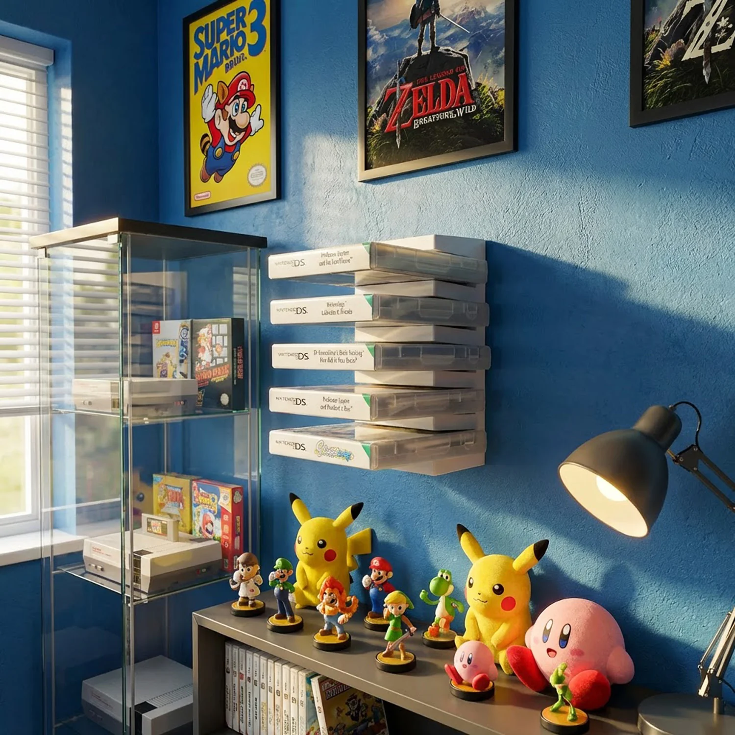 GameShieldz™ Wall Mount 5-Slot Nintendo DS Games Tower Holder - Image 3