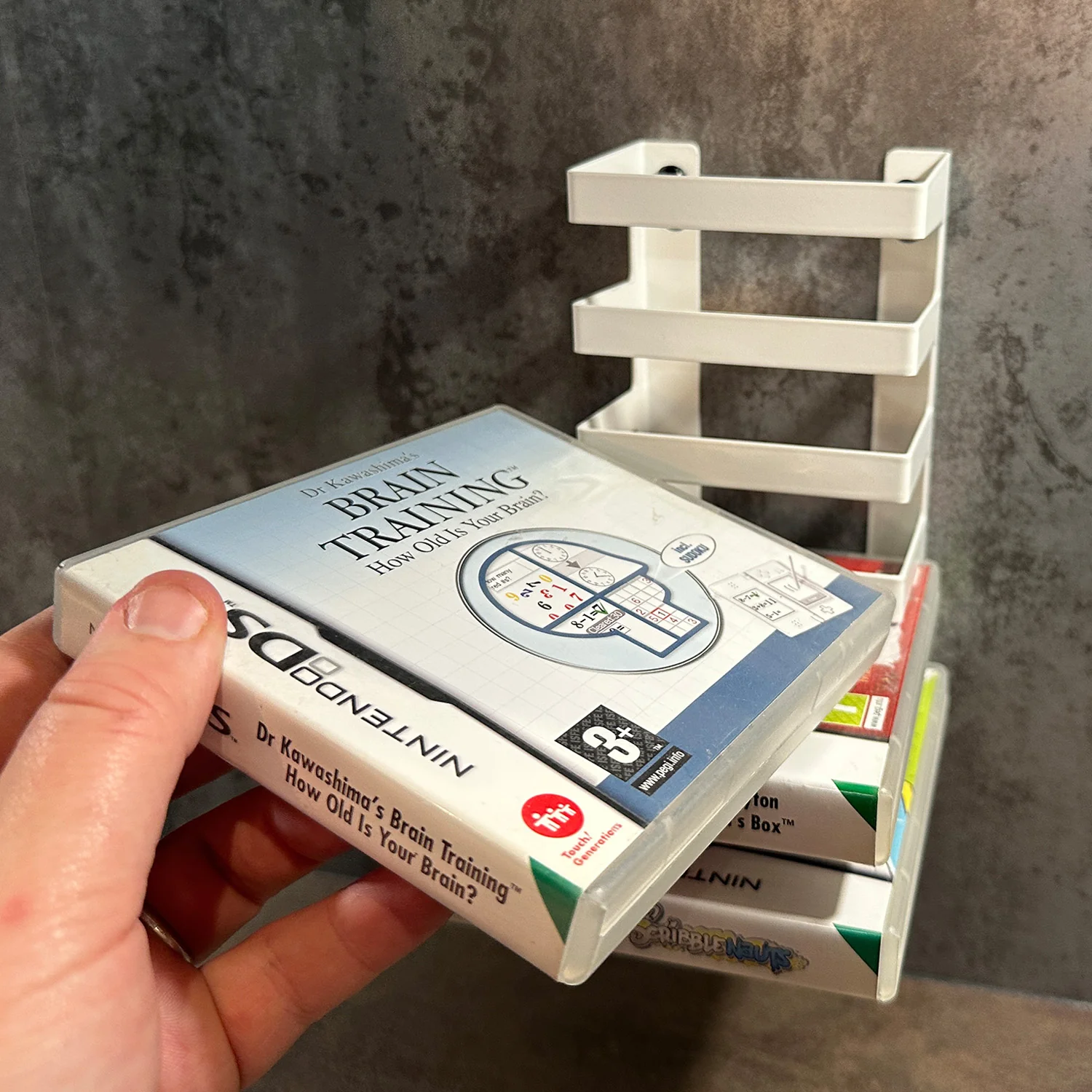 GameShieldz™ Wall Mount 5-Slot Nintendo DS Games Tower Holder - Image 9