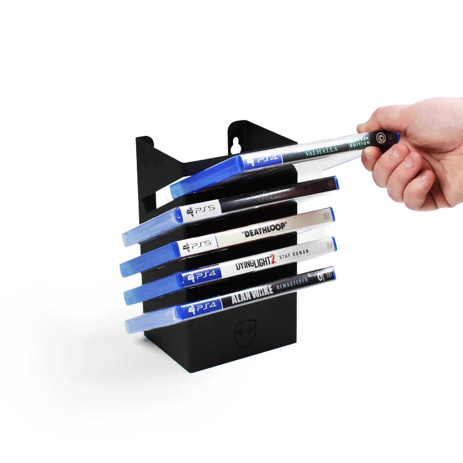 GameShieldz™ Wall Mount Games Storage Tower Rack (3 Sizes Available) - Image 15