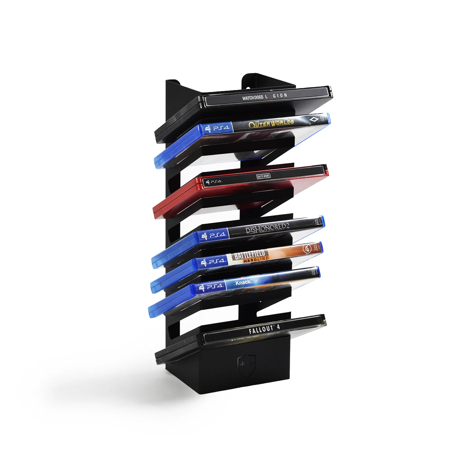 GameShieldz™ Wall Mount Games Storage Tower Rack (3 Sizes Available) - Image 17